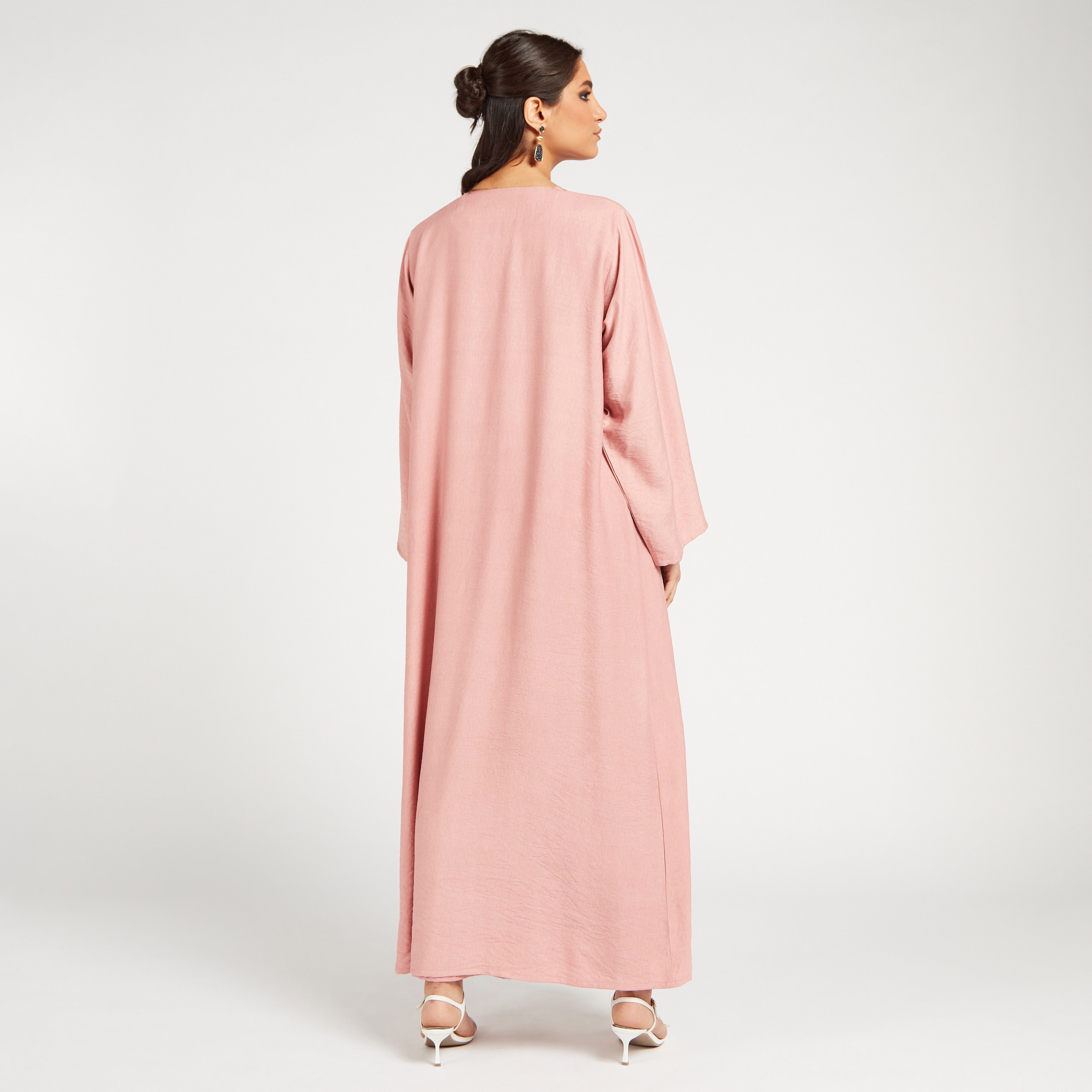 Yara Embellished Open Front Abaya with Round Neck-women-arabicclothing-abayas-image-5