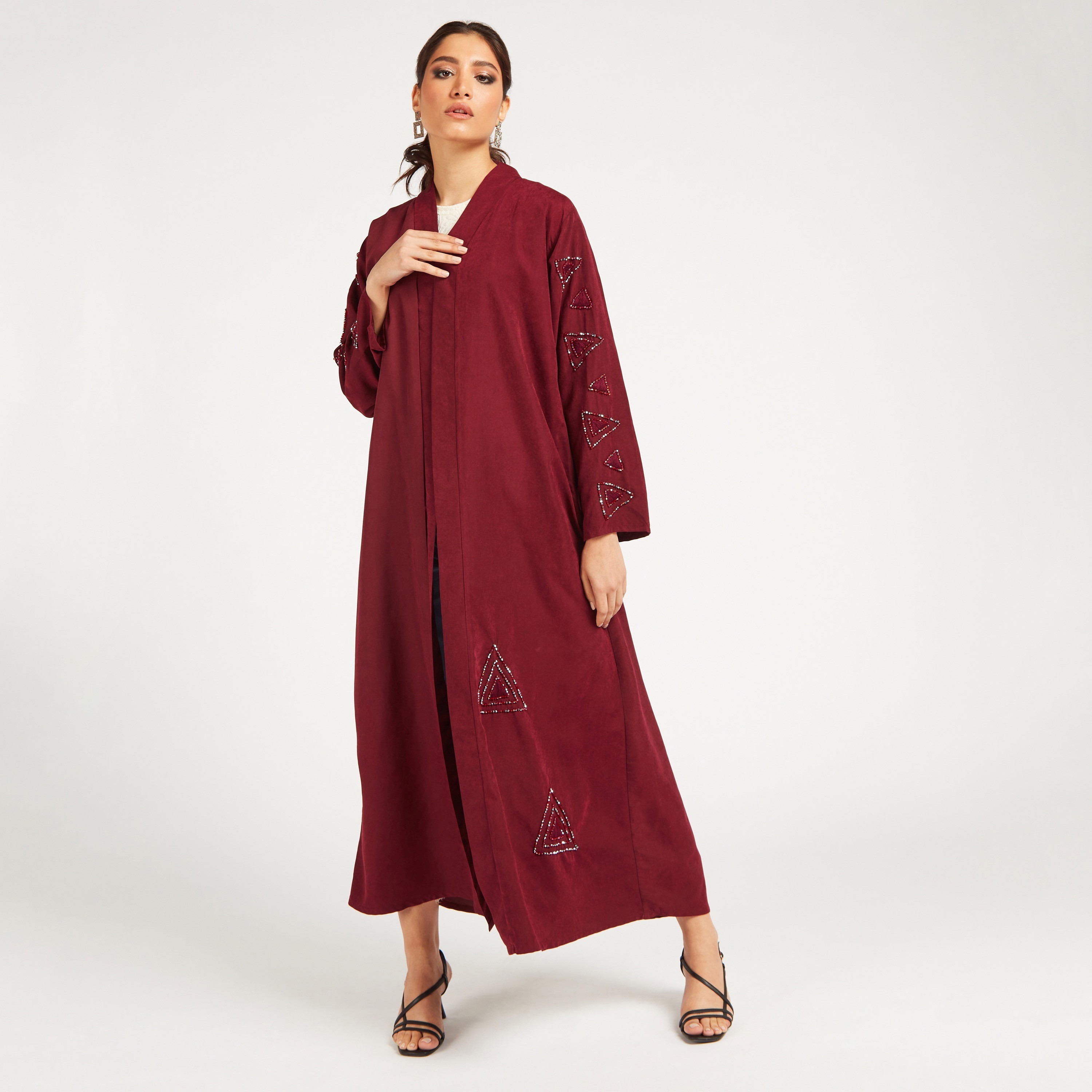 Yara Embellished Abaya with Long Sleeves-women-arabicclothing-abayas-image-1