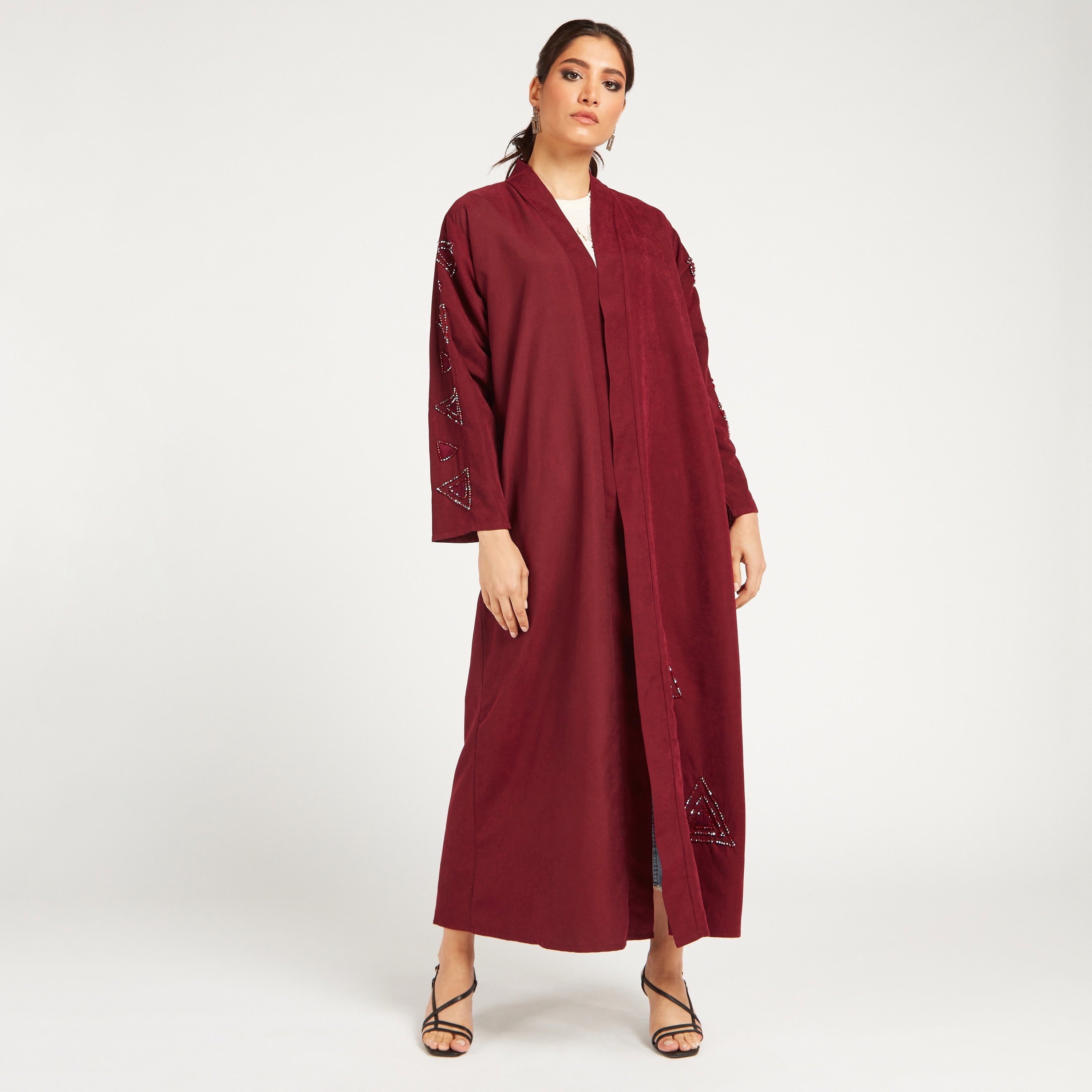 Yara Embellished Abaya with Long Sleeves-women-arabicclothing-abayas-image-2
