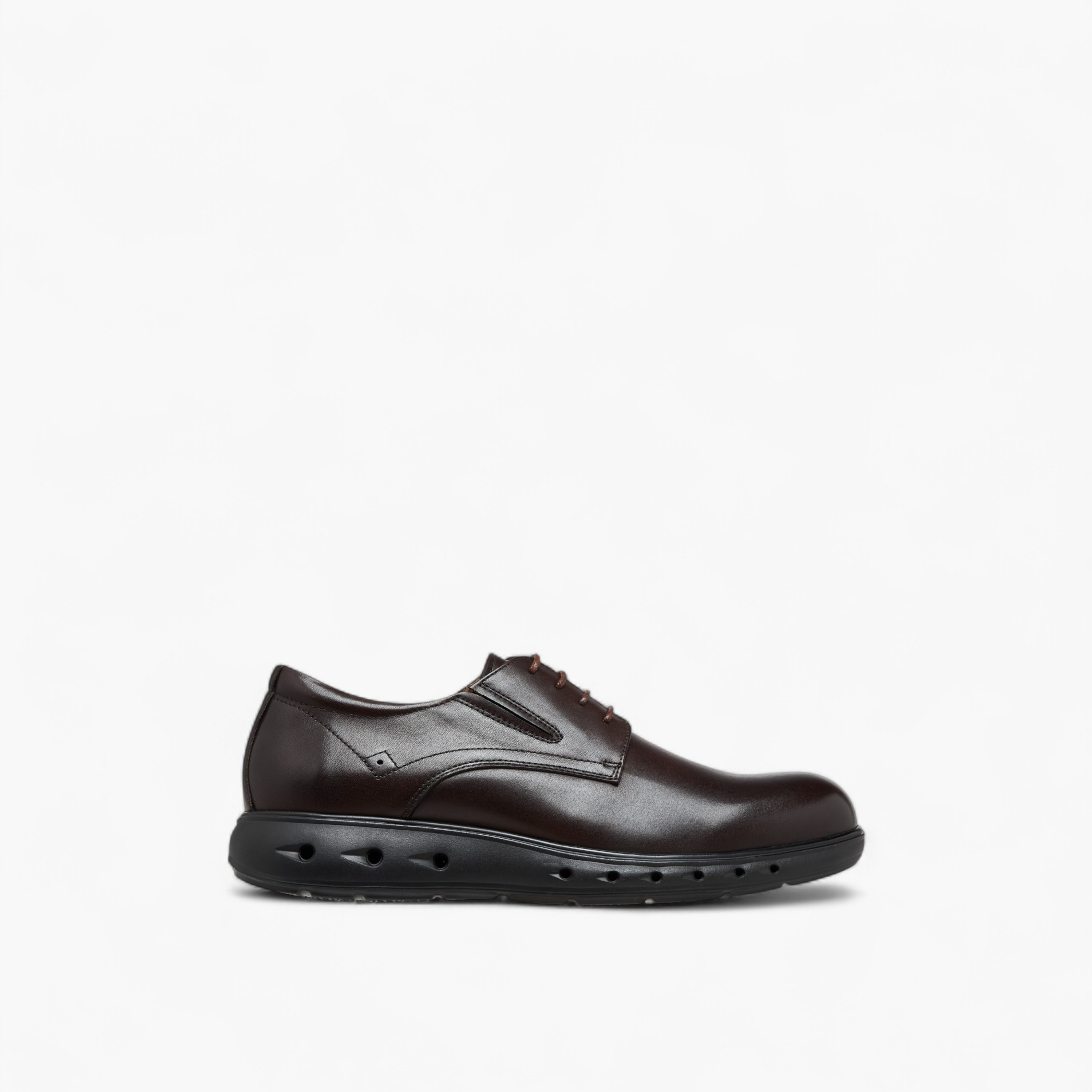 Le Confort Men Solid Lace-Up Leather Derby Shoes-men-shoes-formalshoes-image-3