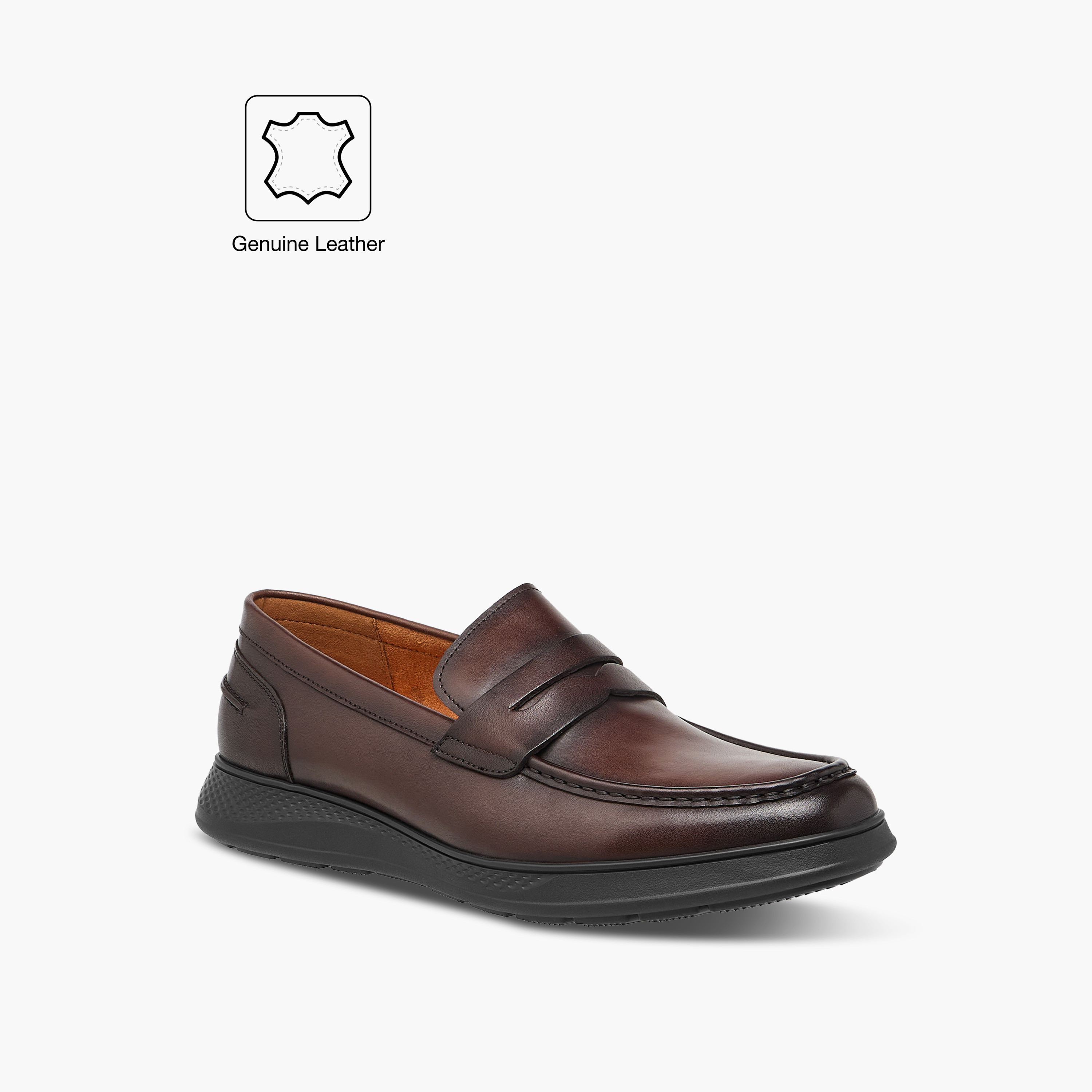 Le Confort Leather Solid Slip-On Loafers-men-shoes-loafersandmoccasins-image-2