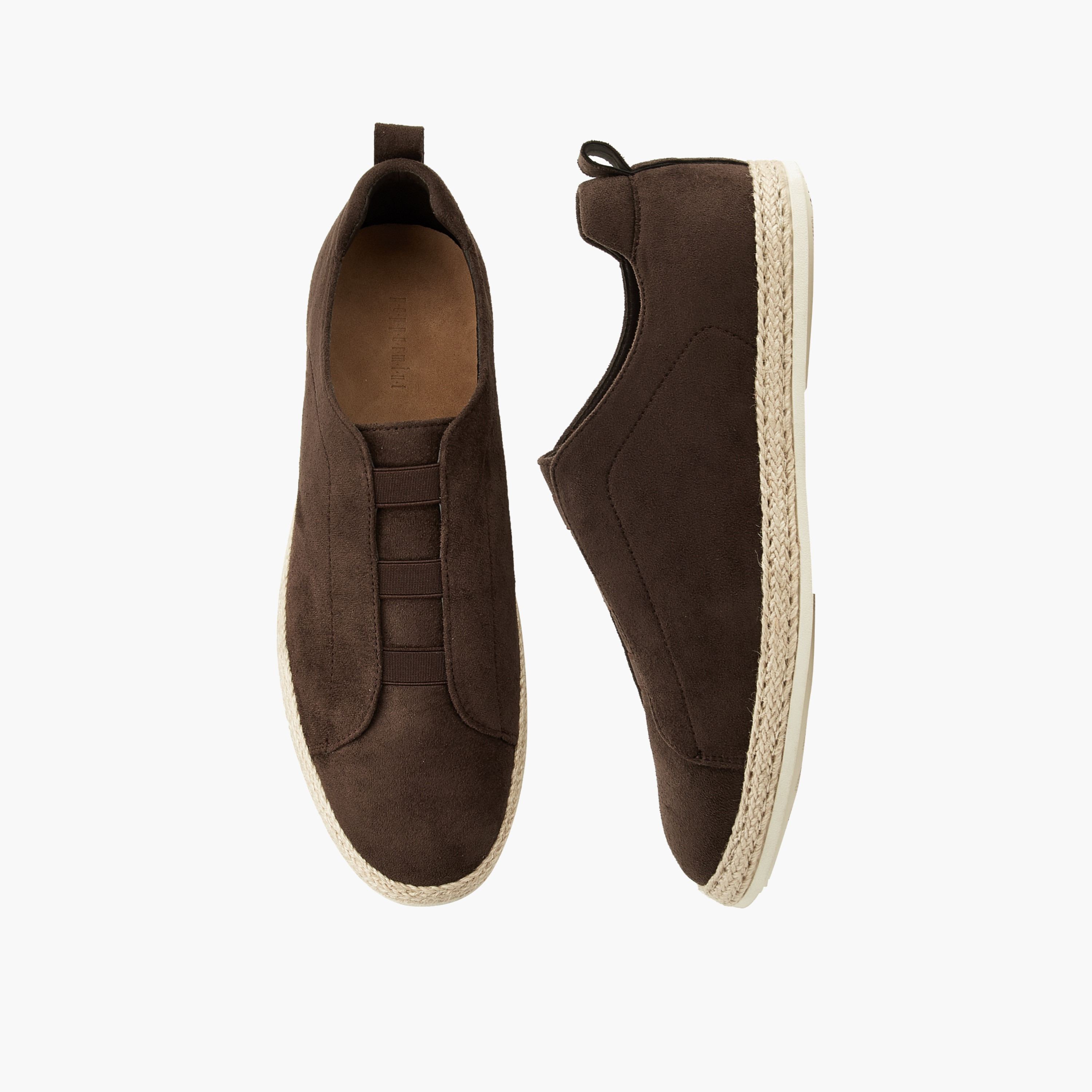 Peppermint Men Textured Slip-On Espadrille Loafers-men-shoes-loafersandmoccasins-image-1