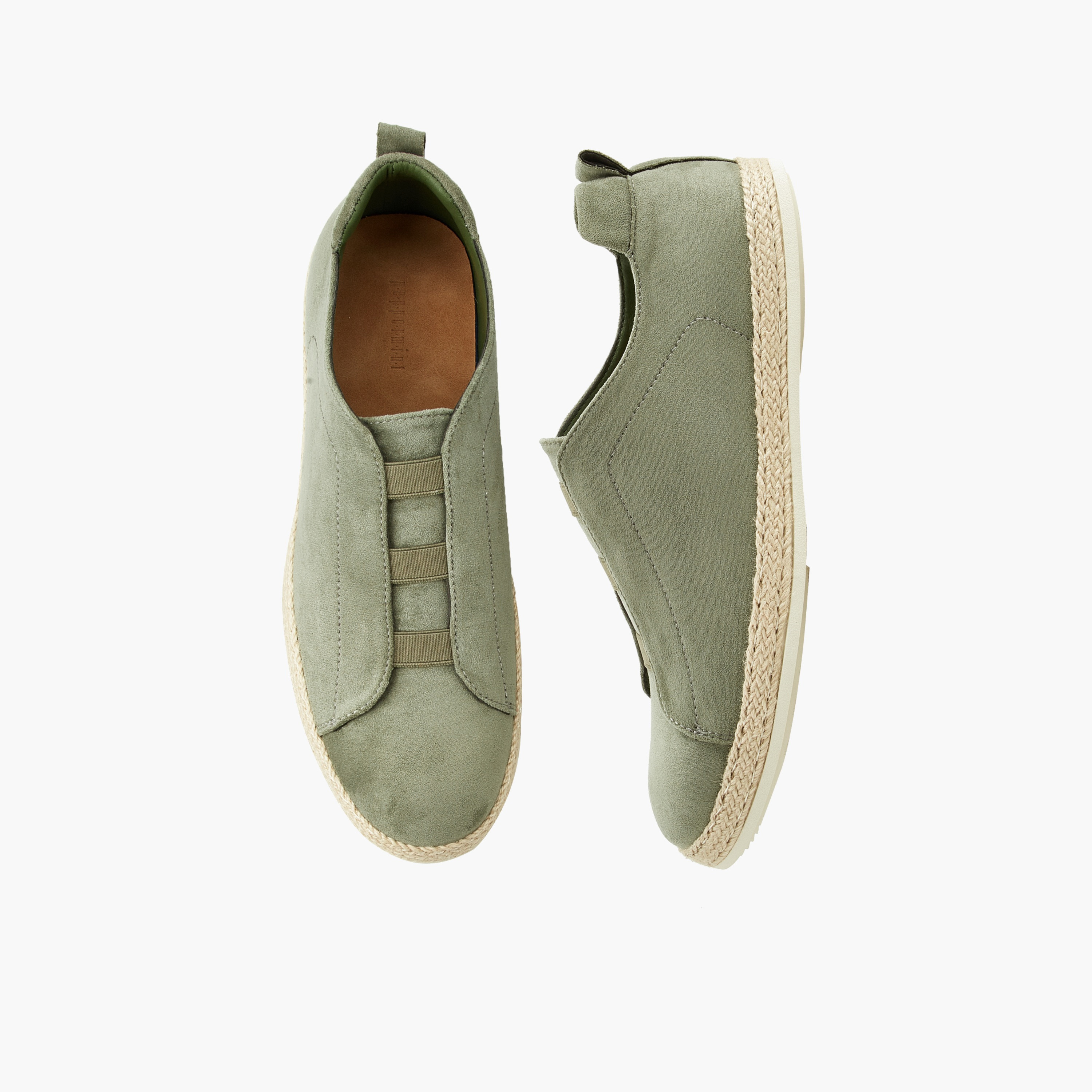 Peppermint Men Textured Slip-On Espadrille Loafers-men-shoes-loafersandmoccasins-image-1