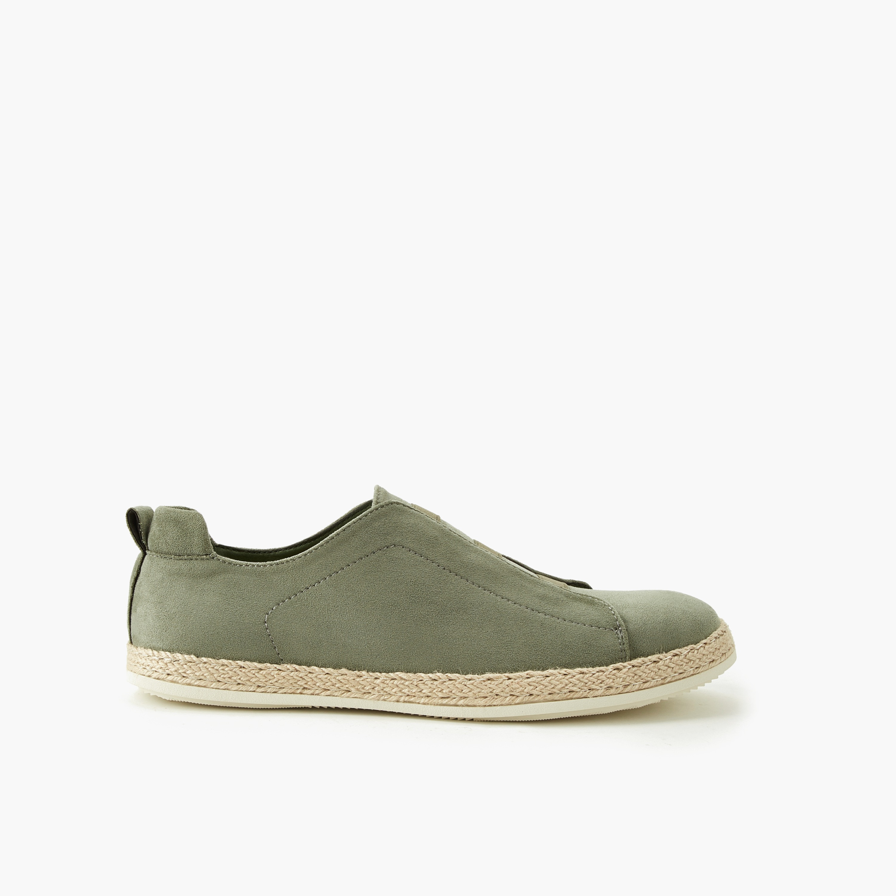 Peppermint Men Textured Slip-On Espadrille Loafers-men-shoes-loafersandmoccasins-image-3