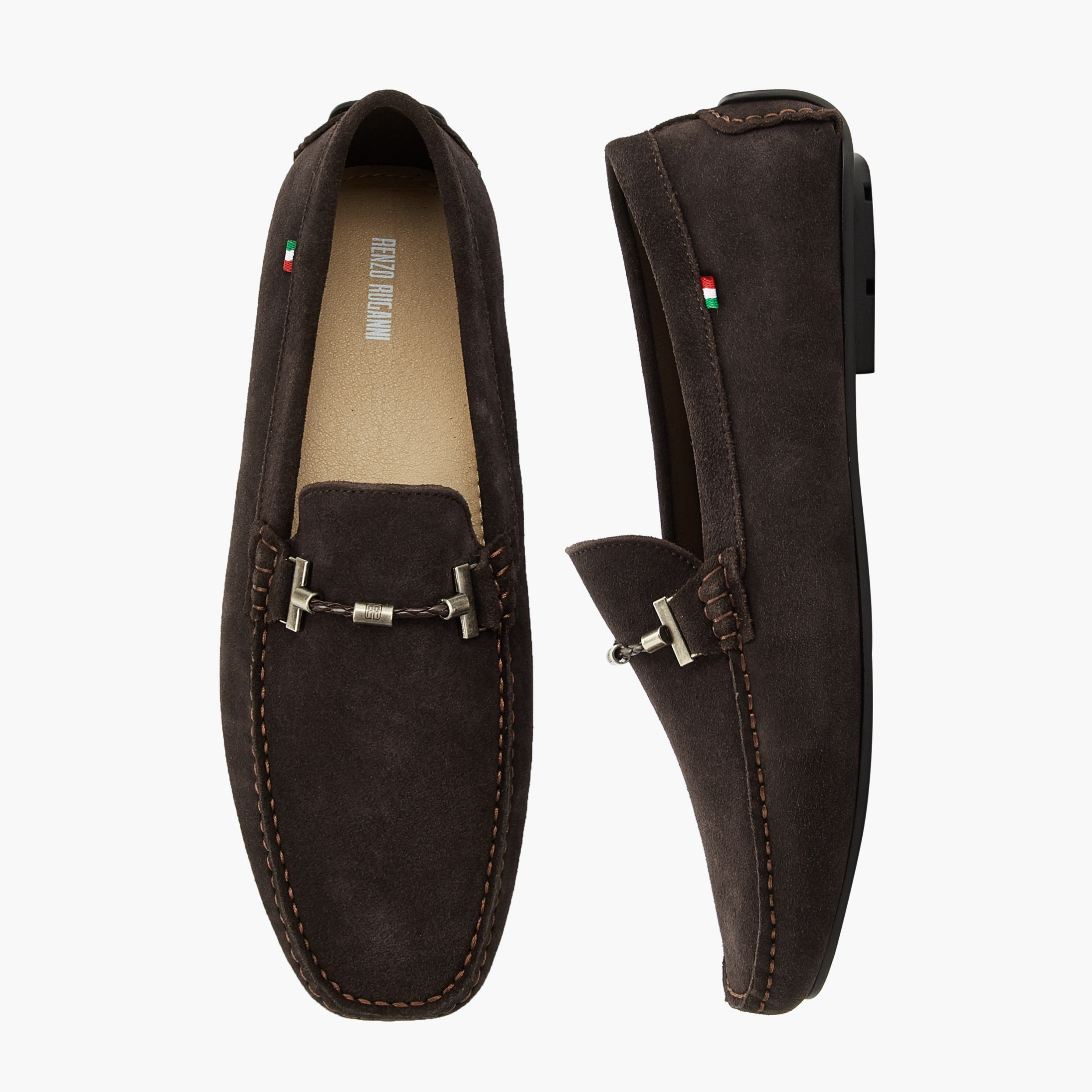 حذاء لوفر جلد سهل الارتداء للرجال من رينزو روجاني-men-shoes-loafersandmoccasins-image-1