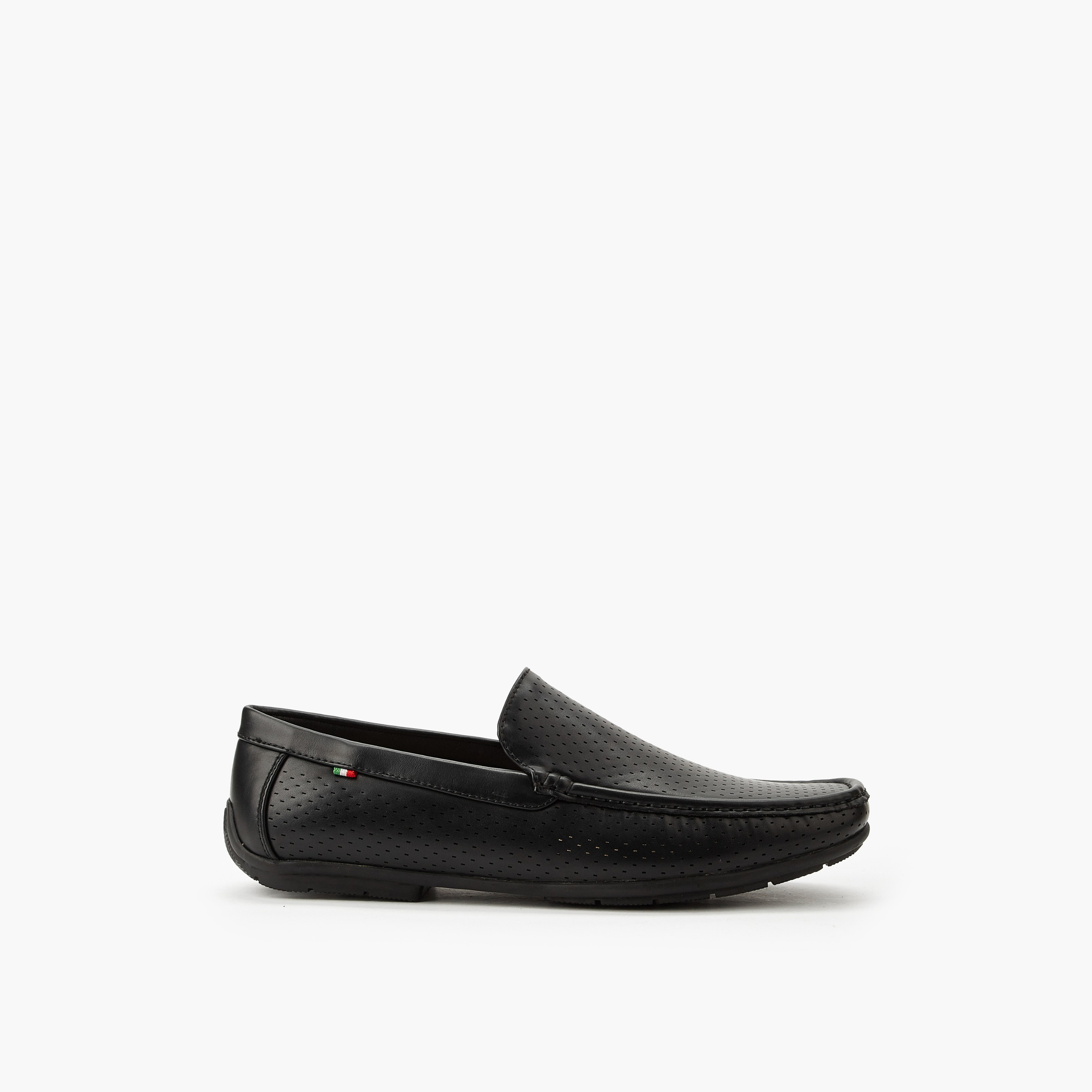 Renzo Ruganni Men Textured Loafers-men-shoes-loafersandmoccasins-image-3