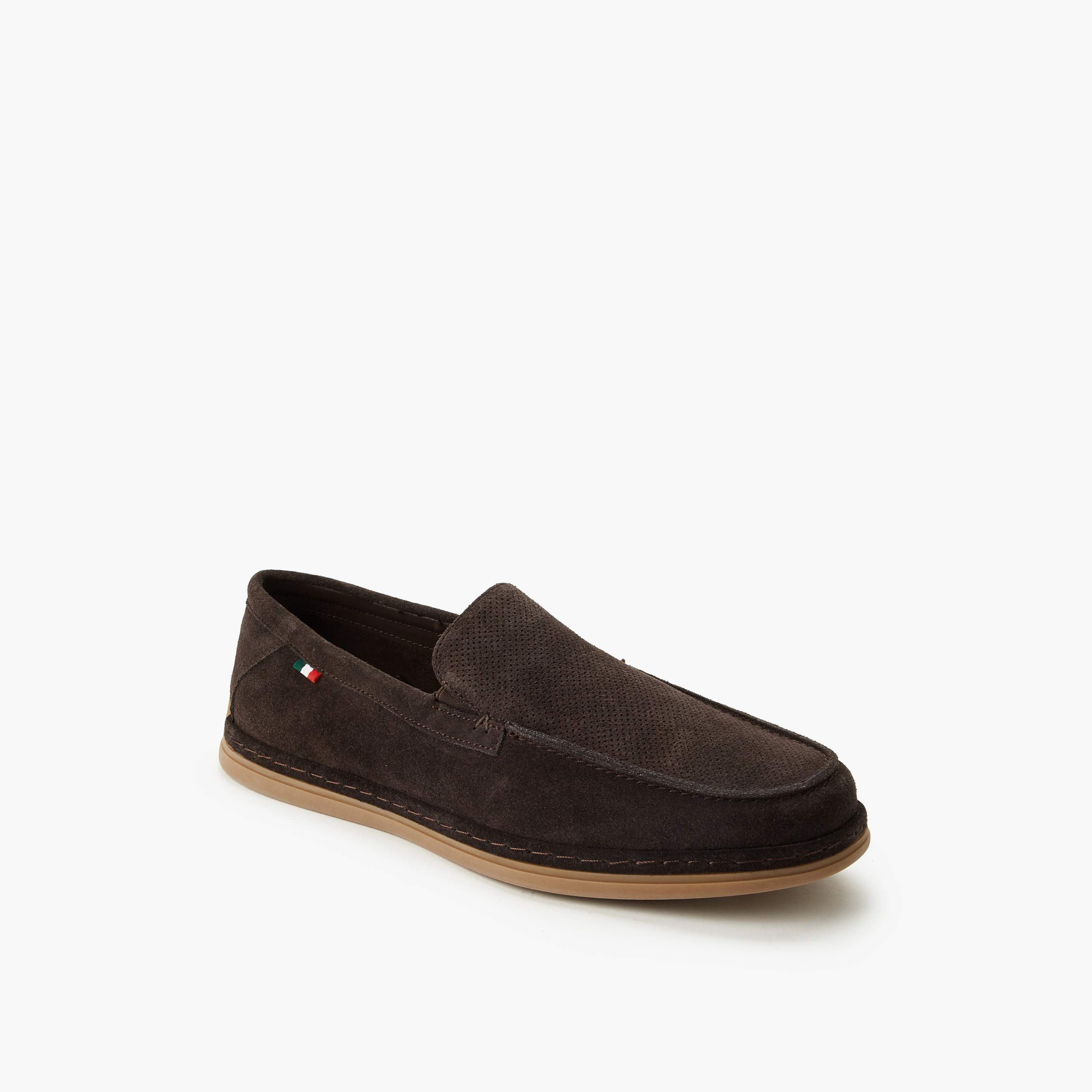 حذاء لوفر رجالي بارز الملمس وسهل الارتداء من رينزو روجاني-men-shoes-loafersandmoccasins-image-2