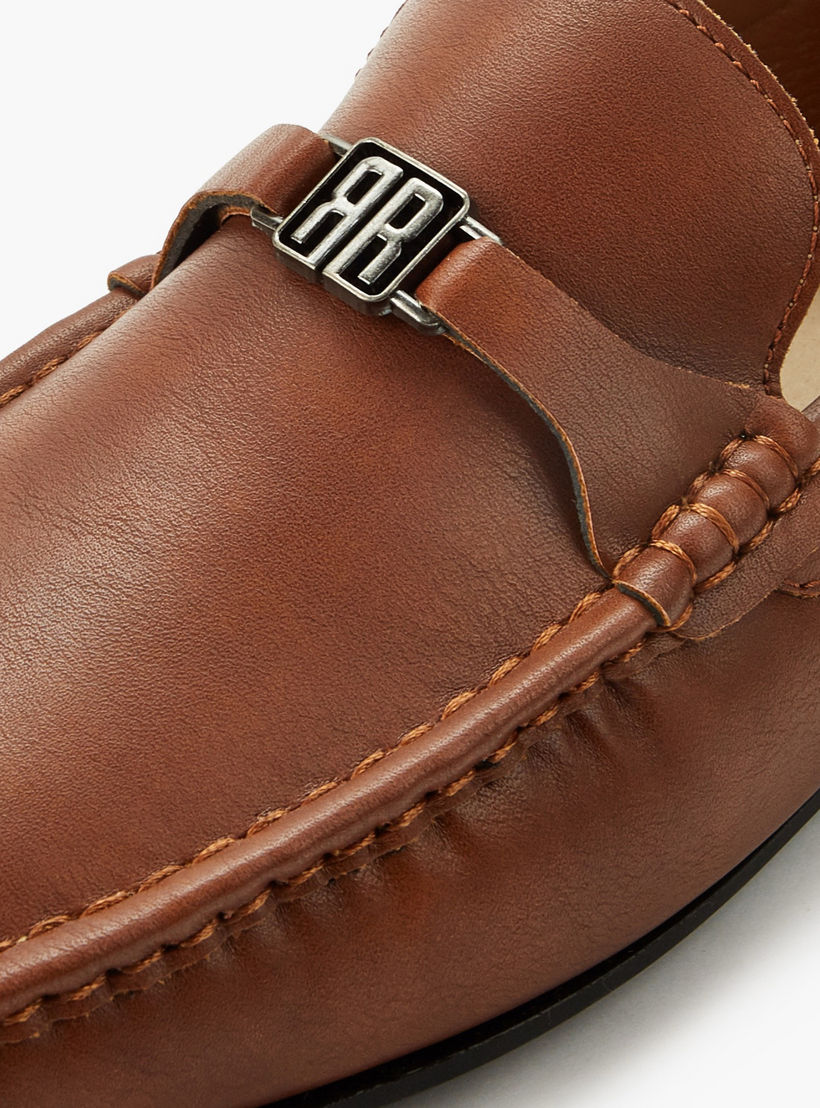 حذاء لوفر سهل الارتداء بزينة ميتاليك للرجال من رينزو روجاني-men-formalshoes-image-4