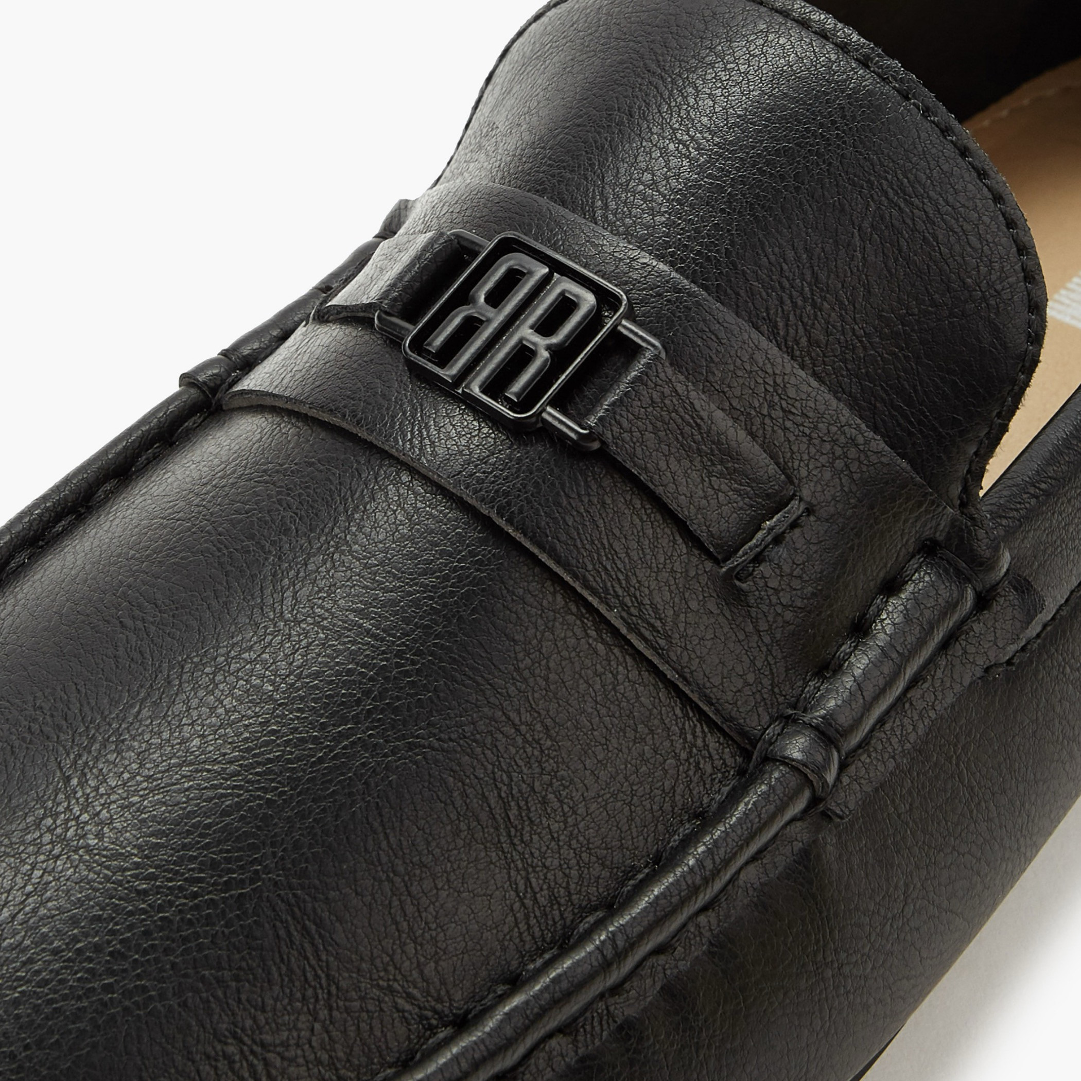 Renzo Ruganni Men Logo Accent Slip-On Moccasins-men-shoes-loafersandmoccasins-image-4