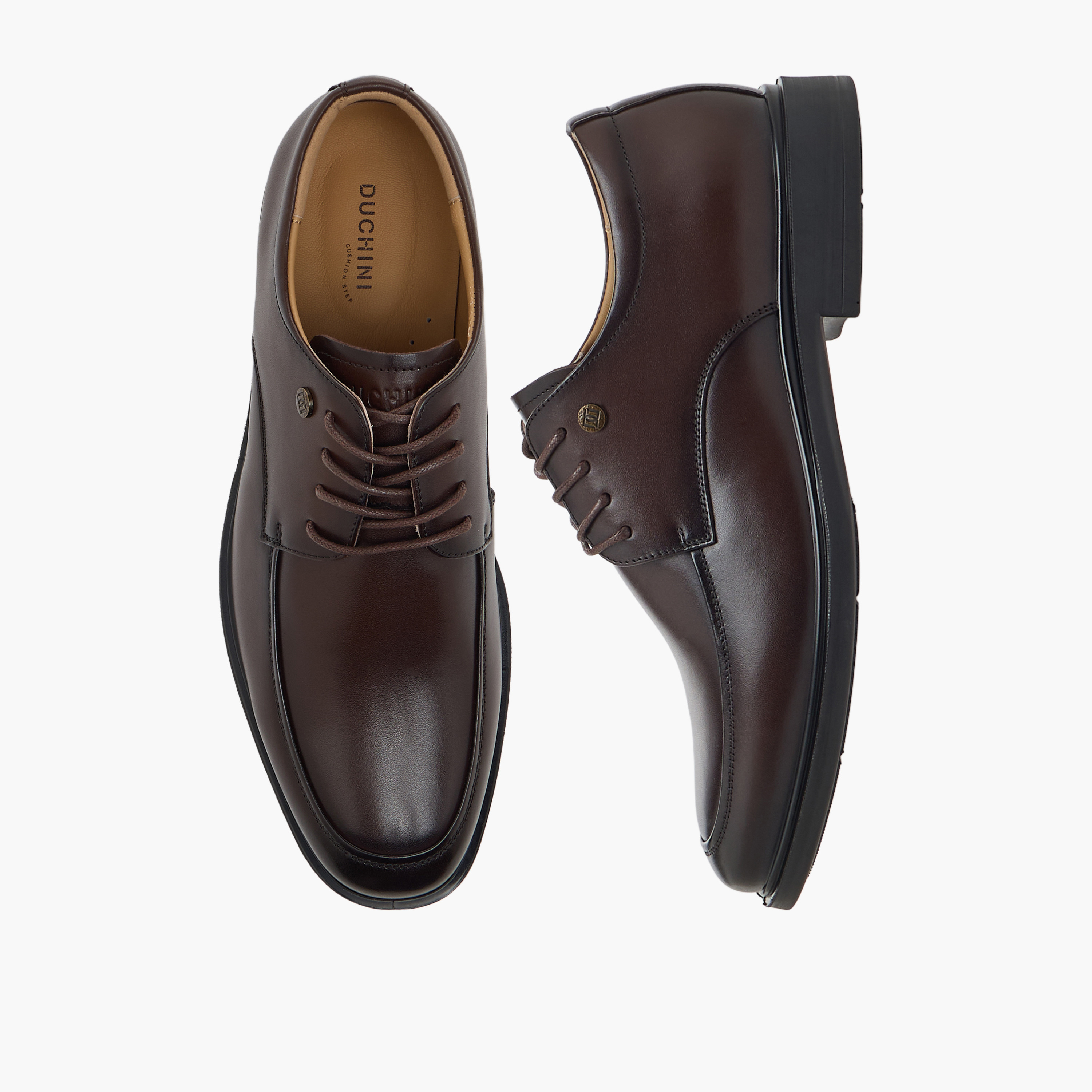 حذاء ديربي جلد برباط إغلاق للرجال من دوتشيني-men-shoes-formalshoes-image-1