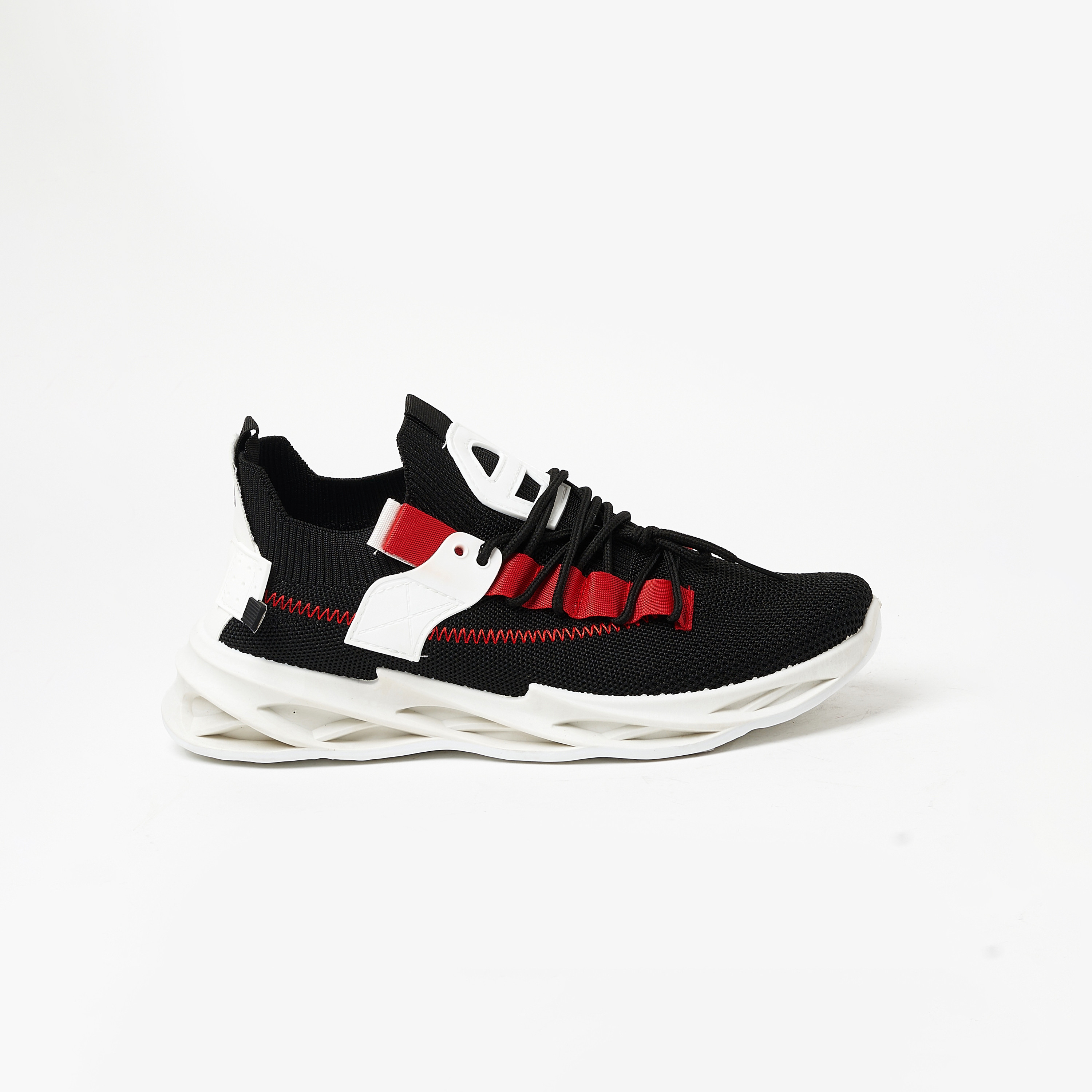 YJM009 | سنيكرز جيومني ذو مكتنزة للرجال مع رباط برقبة منخفضة-men-shoes-sneakers-image-2
