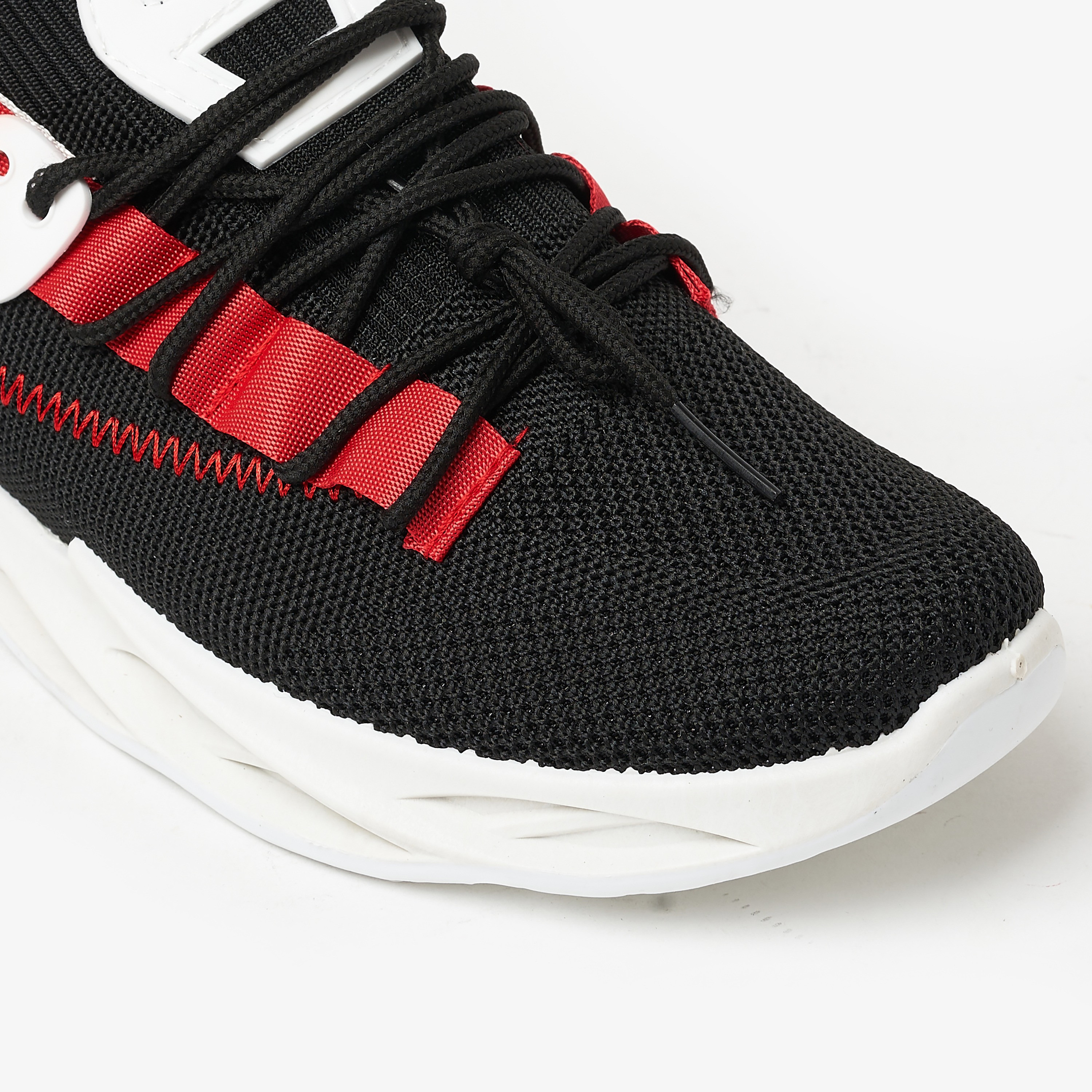 YJM009 | سنيكرز جيومني ذو مكتنزة للرجال مع رباط برقبة منخفضة-men-shoes-sneakers-image-4