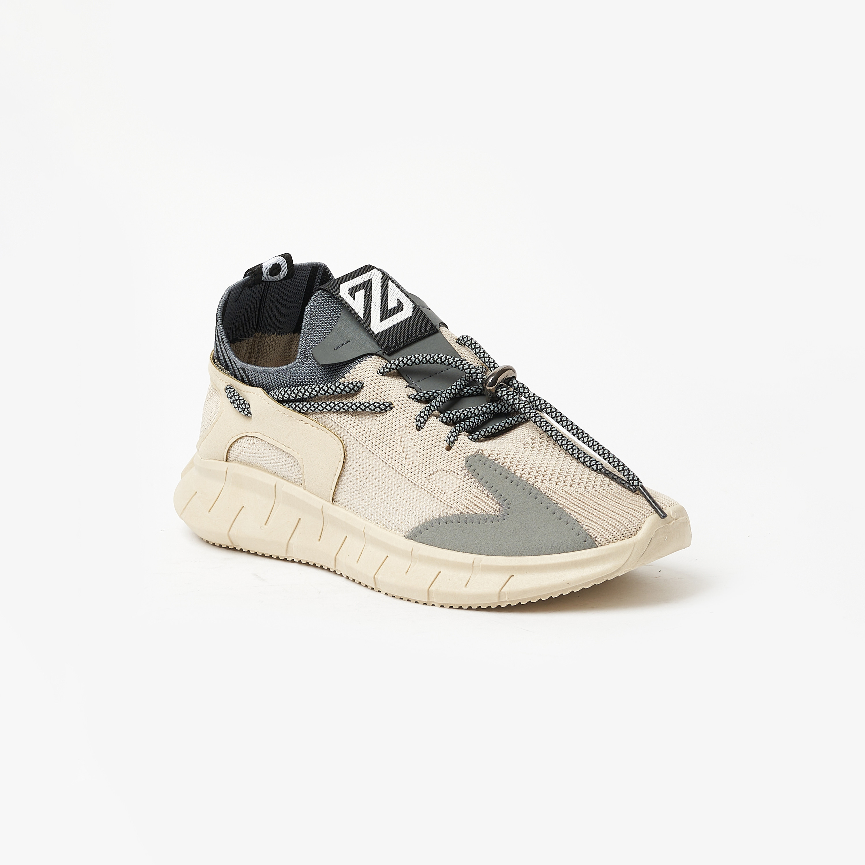 YJM012 | سنيكرز جيومني ذو مكتنزة للرجال مع رباط برقبة منخفضة-men-shoes-sneakers-image-1