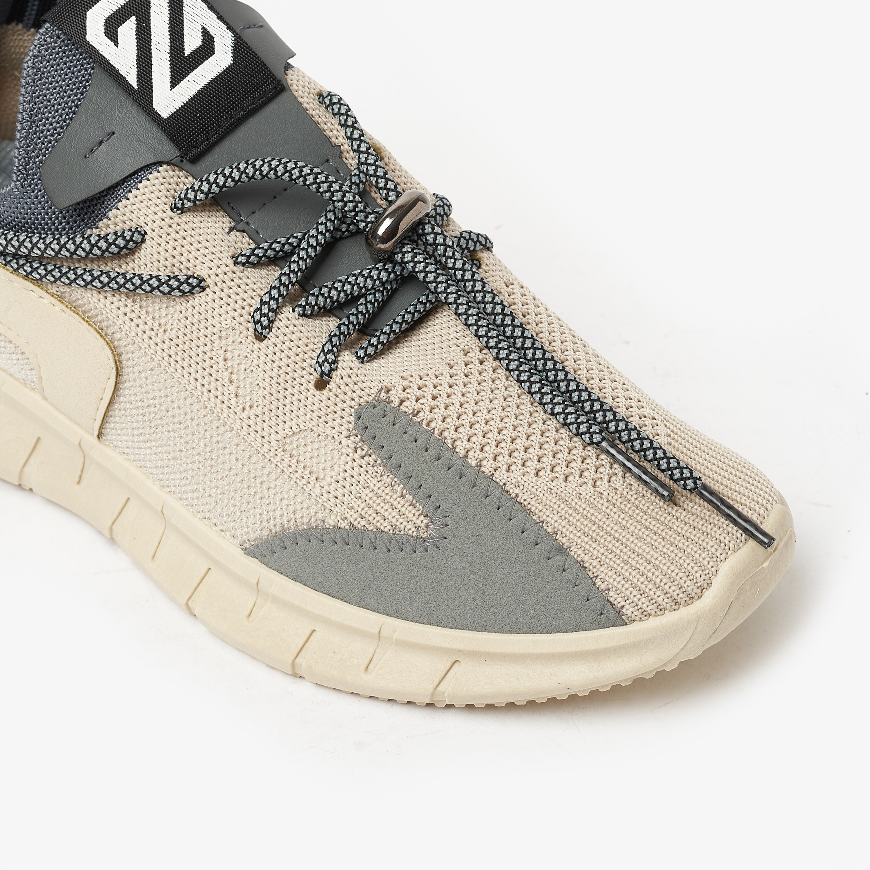 YJM012 | سنيكرز جيومني ذو مكتنزة للرجال مع رباط برقبة منخفضة-men-shoes-sneakers-image-4