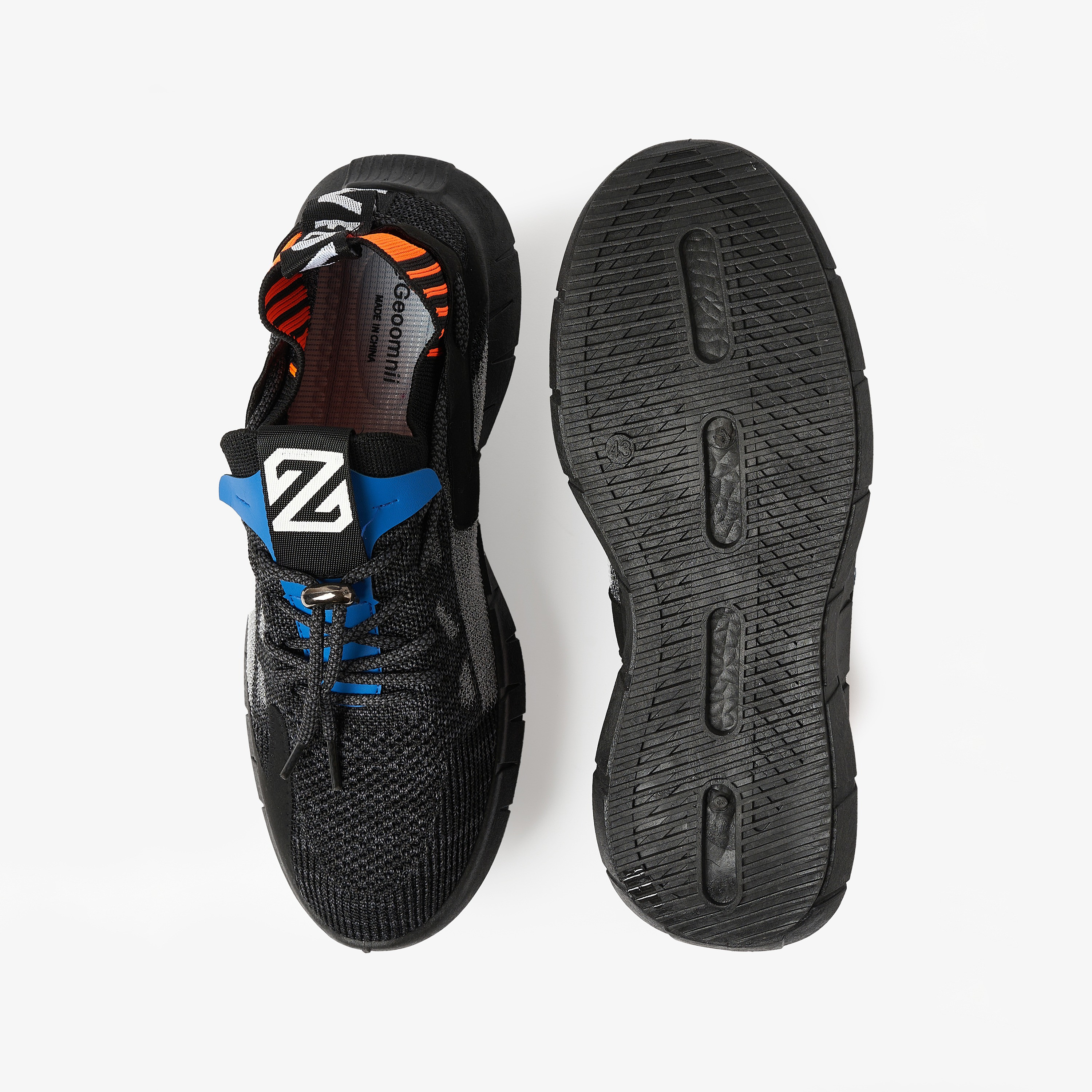 YJM012 | سنيكرز جيومني ذو مكتنزة للرجال مع رباط برقبة منخفضة-men-shoes-sneakers-image-9