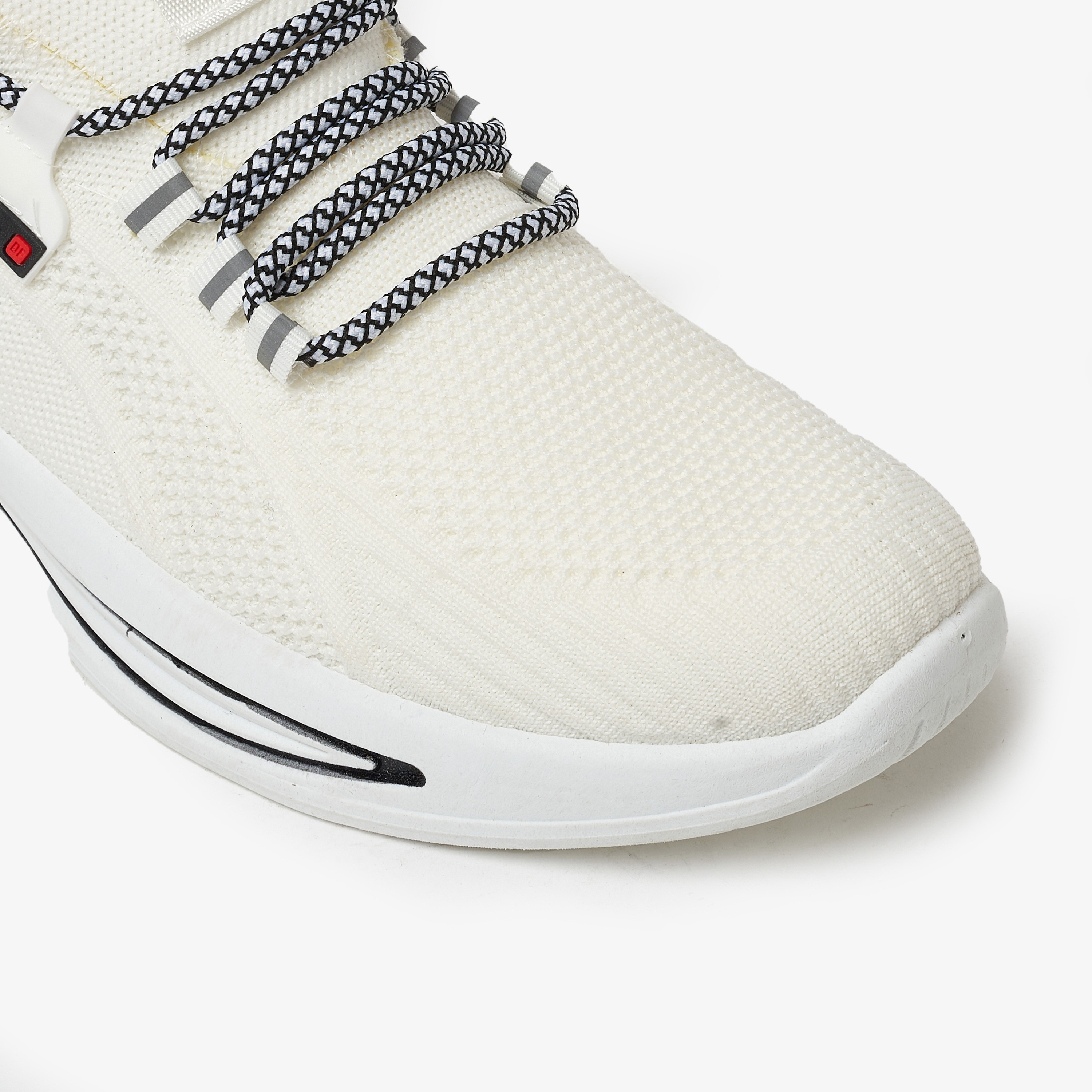 YJM022 | سنيكرز جيومني ذو مكتنزة للرجال مع رباط برقبة منخفضة-men-shoes-sneakers-image-4