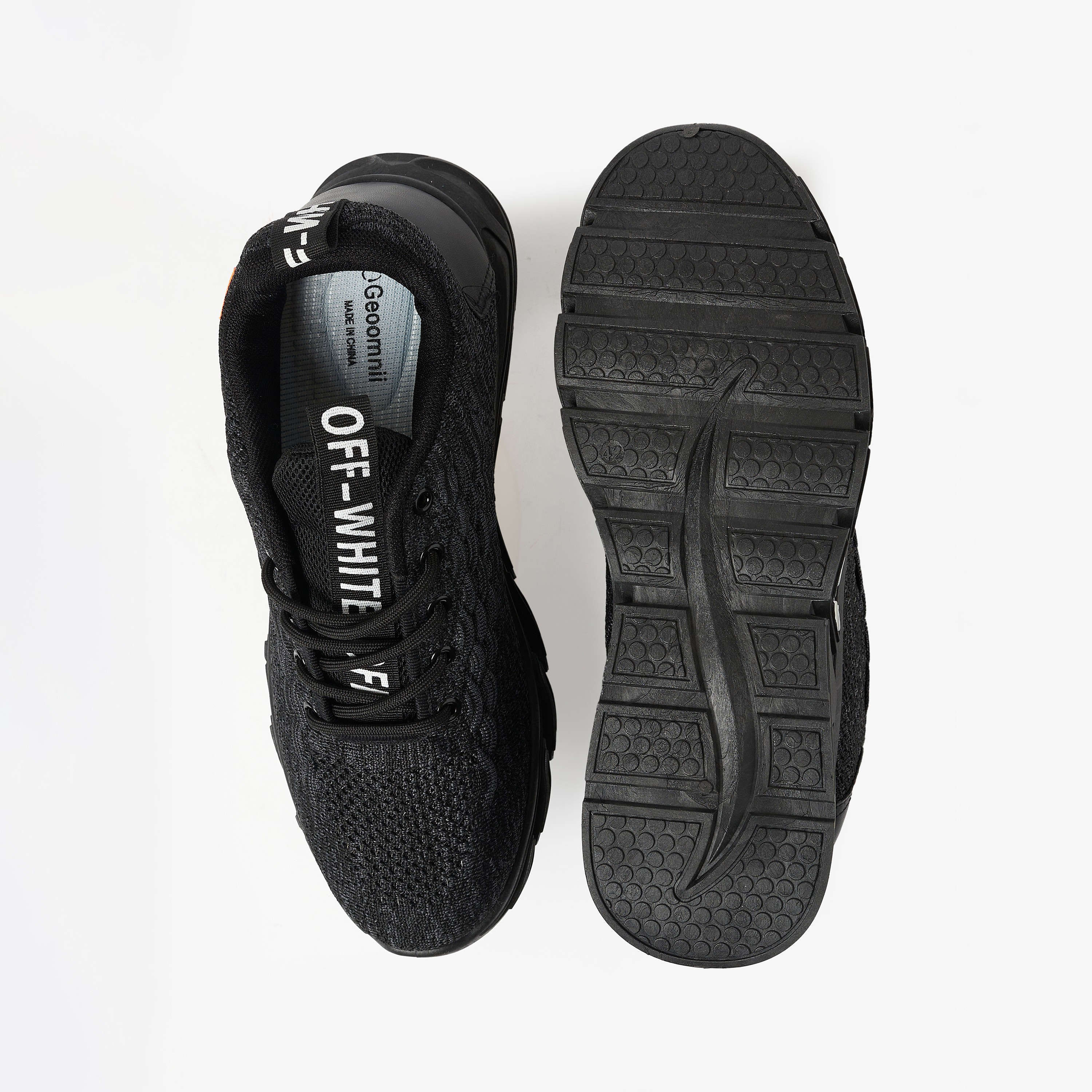 YJM051 | سنيكرز جيومني ذو مكتنزة للرجال مع رباط برقبة منخفضة-men-shoes-sneakers-image-10