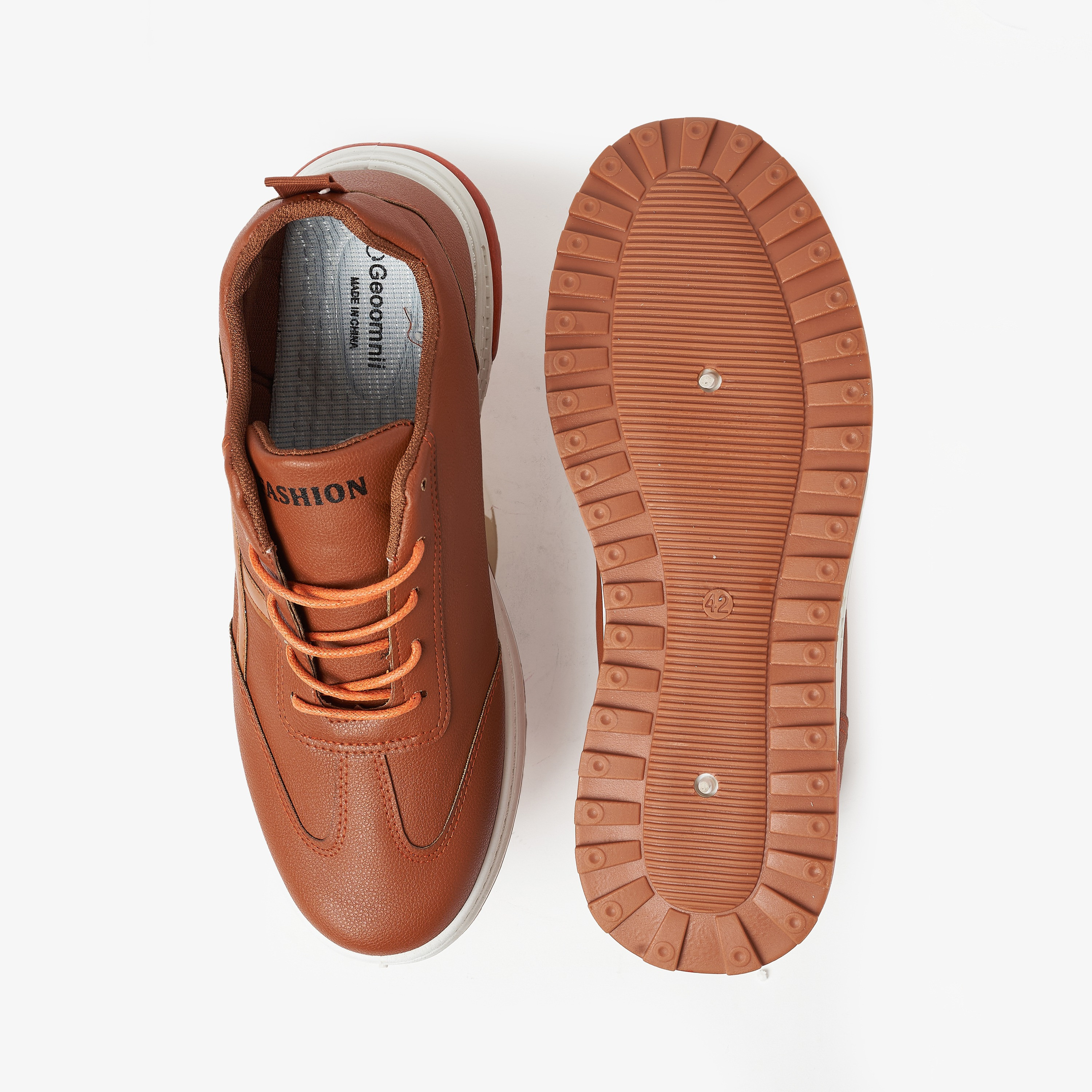 YJM052 | سنيكرز جيومني للرجال مع رباط برقبة منخفضة-men-shoes-sneakers-image-5