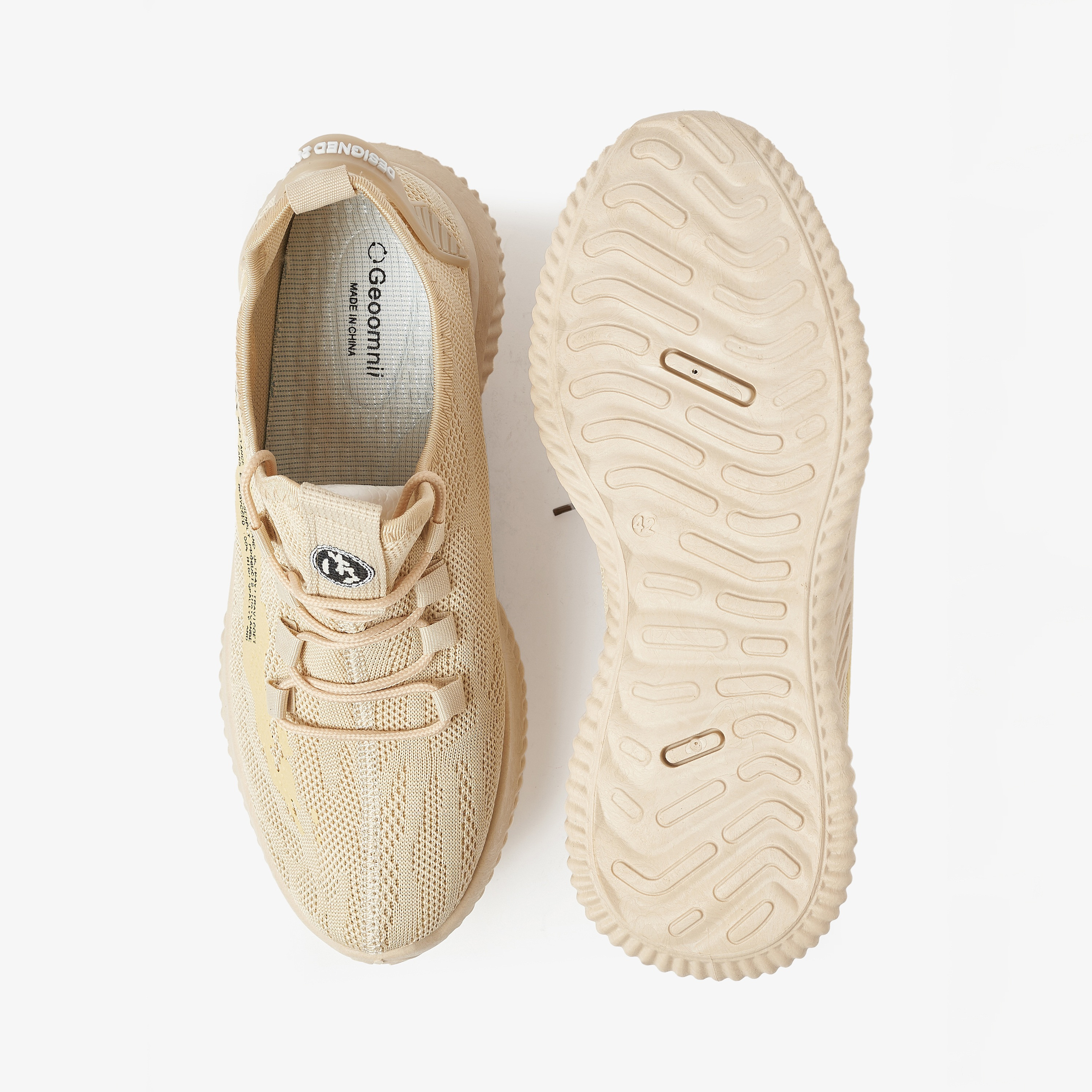 Geoomnii Men's Low Top Lace-Up Sneakers | YJM073-women-shoes-sneakers-image-5