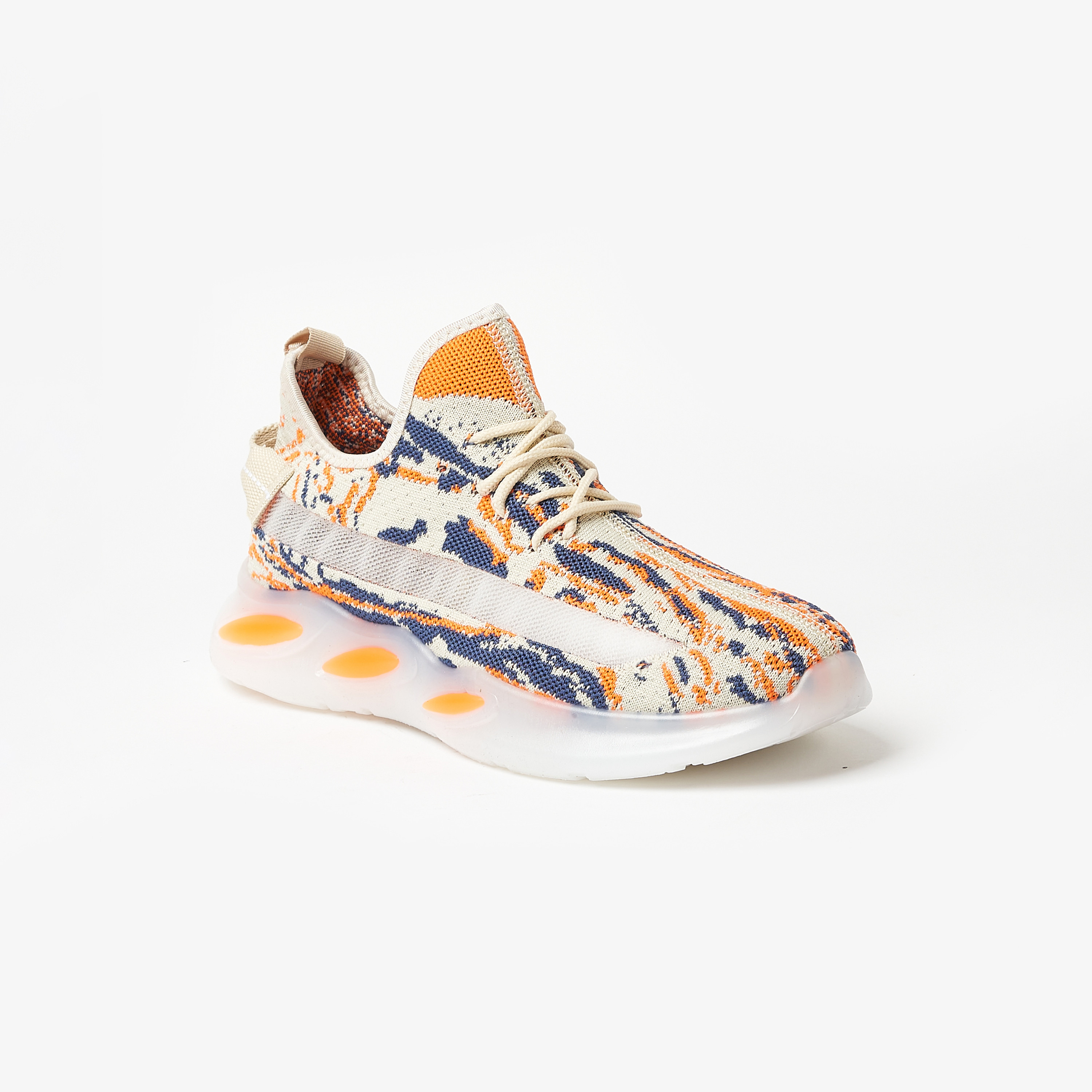  YJM097 | سنيكرز جيومني ذو مكتنزة وكلر بلوك للرجال مع رباط برقبة منخفضة -men-shoes-sneakers-image-6