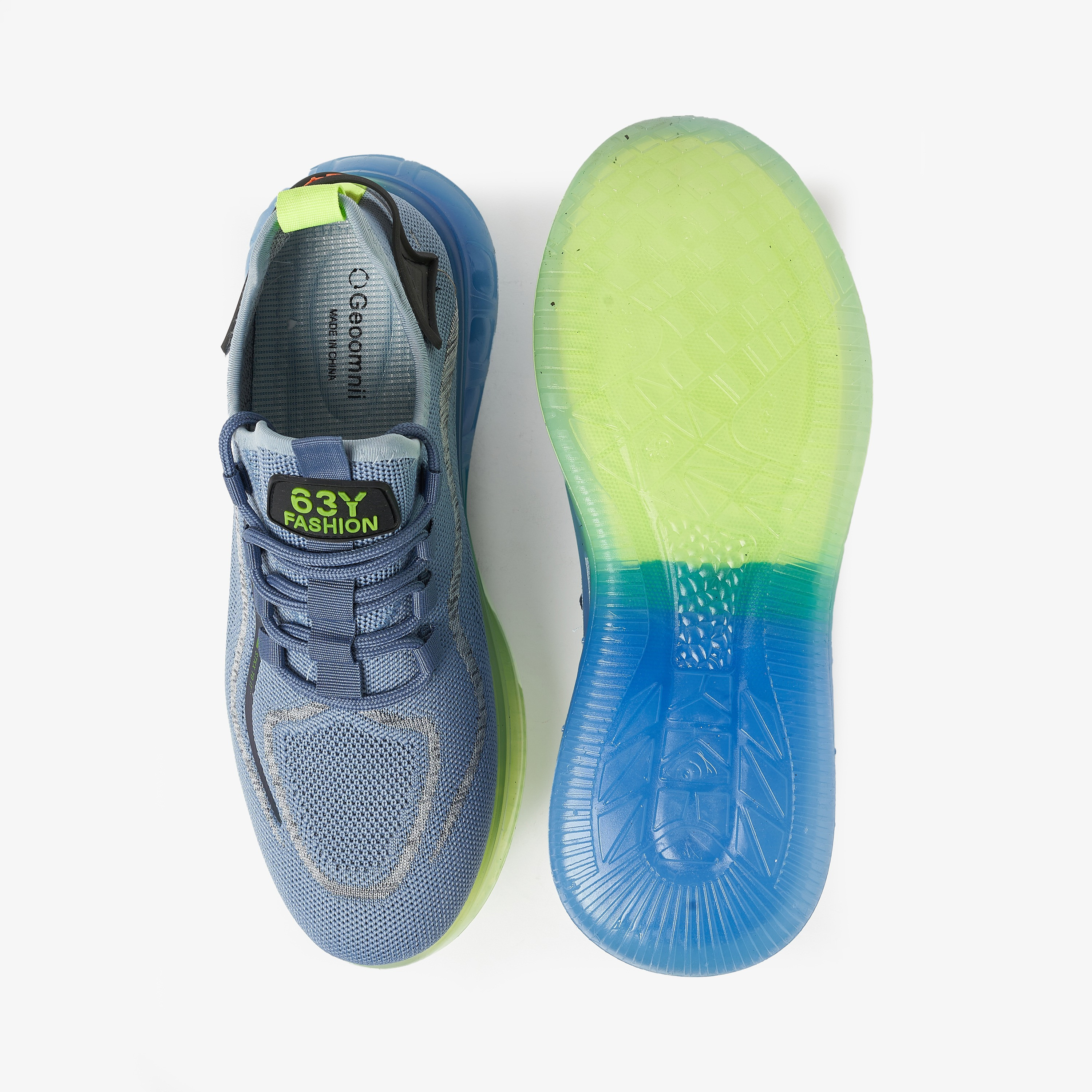  YJM101 | سنيكرز جيومني ذو مكتنزة للرجال مع رباط برقبة منخفضة -men-shoes-sneakers-image-10