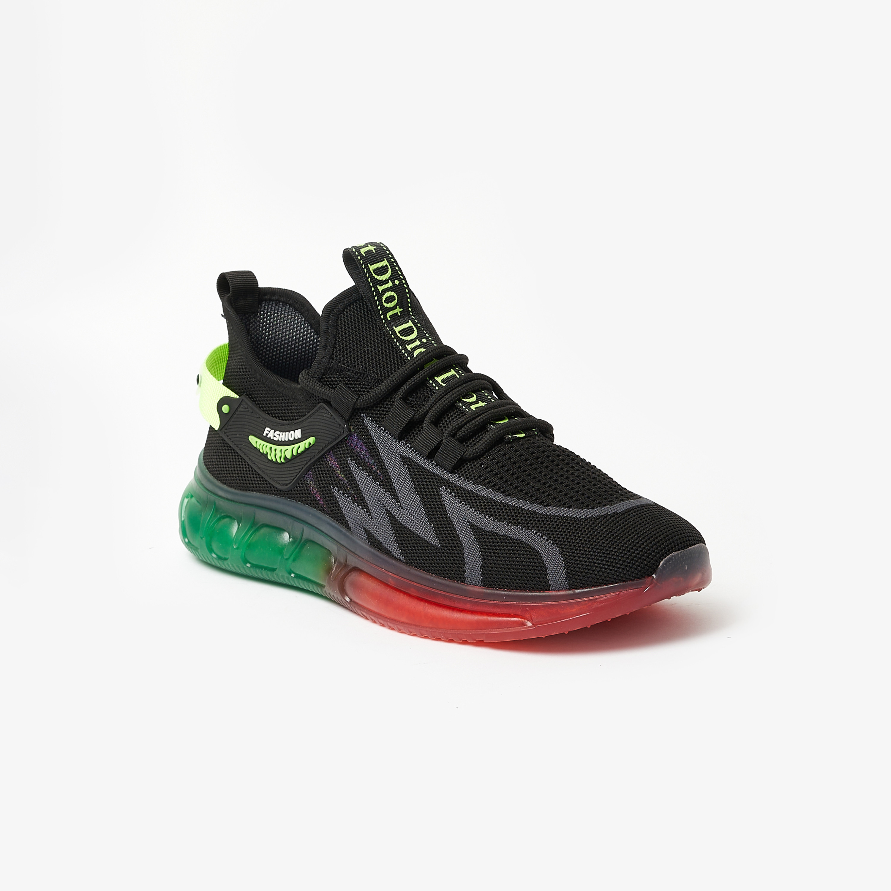 Geoomnii Men's Colour Block Low Top Chunky Lace-Up Sneakers | YJM137-men-shoes-sneakers-image-1
