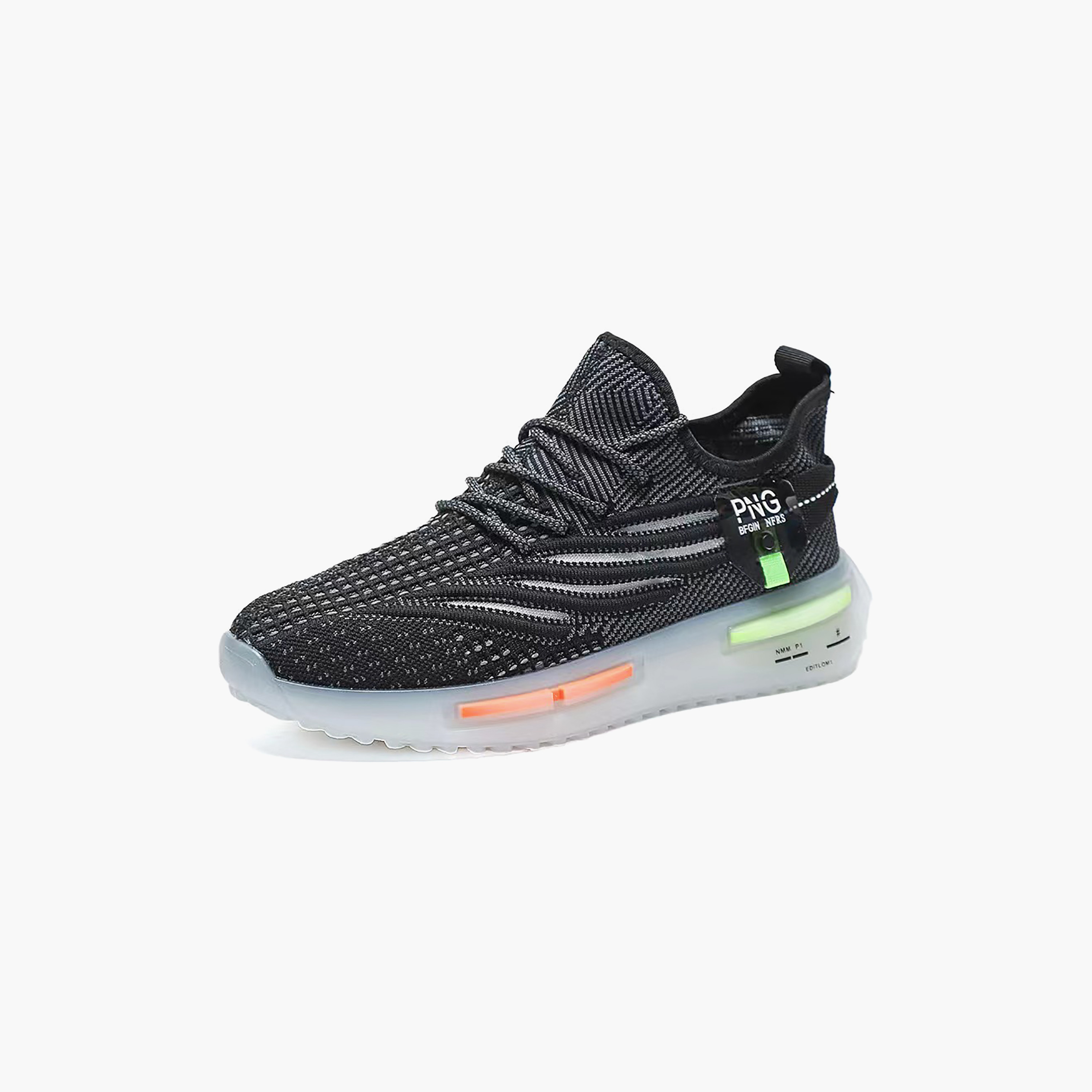 YJM173 | سنيكرز جيومني ذو مكتنزة للرجال مع رباط برقبة منخفضة-men-shoes-sneakers-image-1