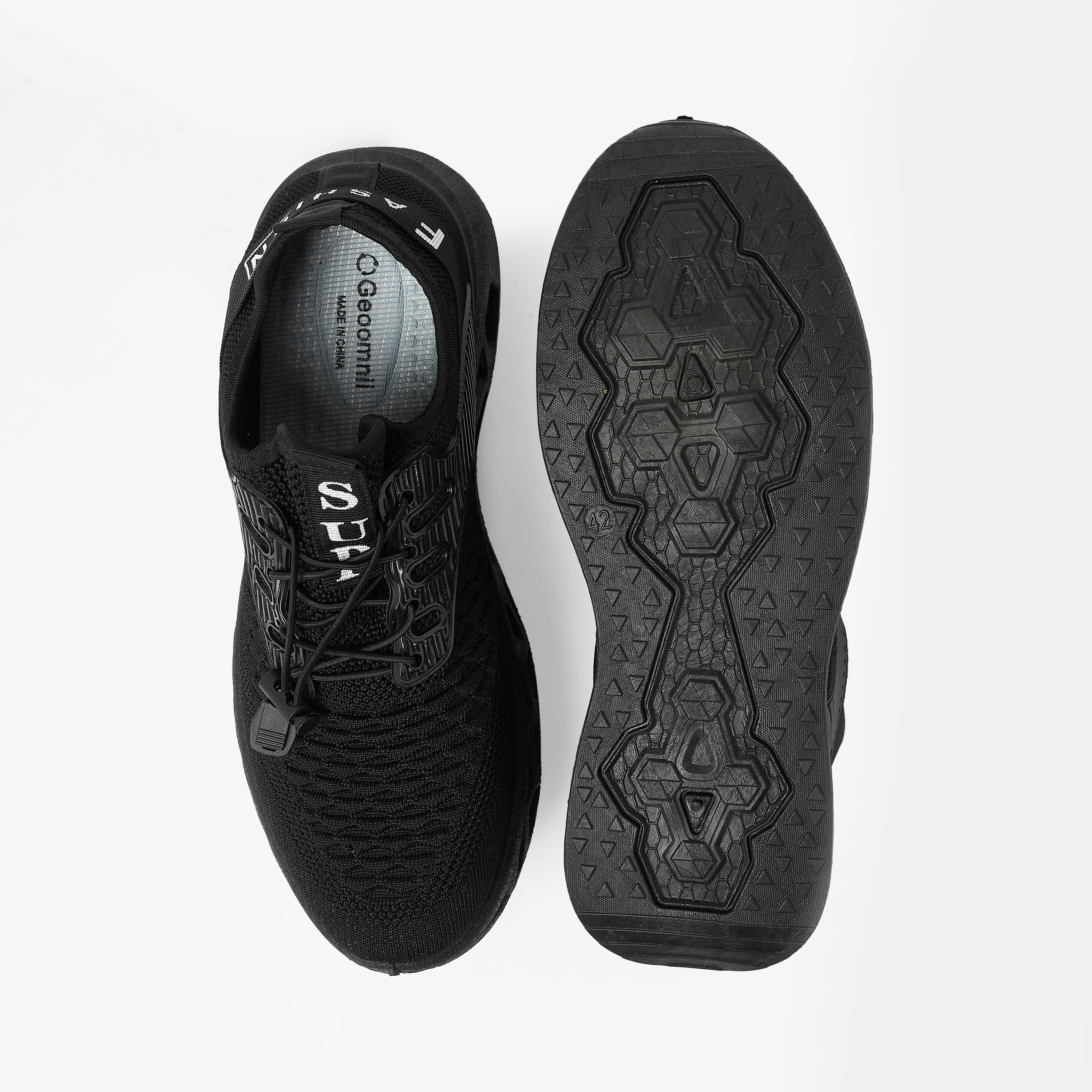YJM186 | سنيكرز ذو مكتنزة برقبة منخفضة من جيومني للرجال مع إغلاق من توغل-men-shoes-sneakers-image-5