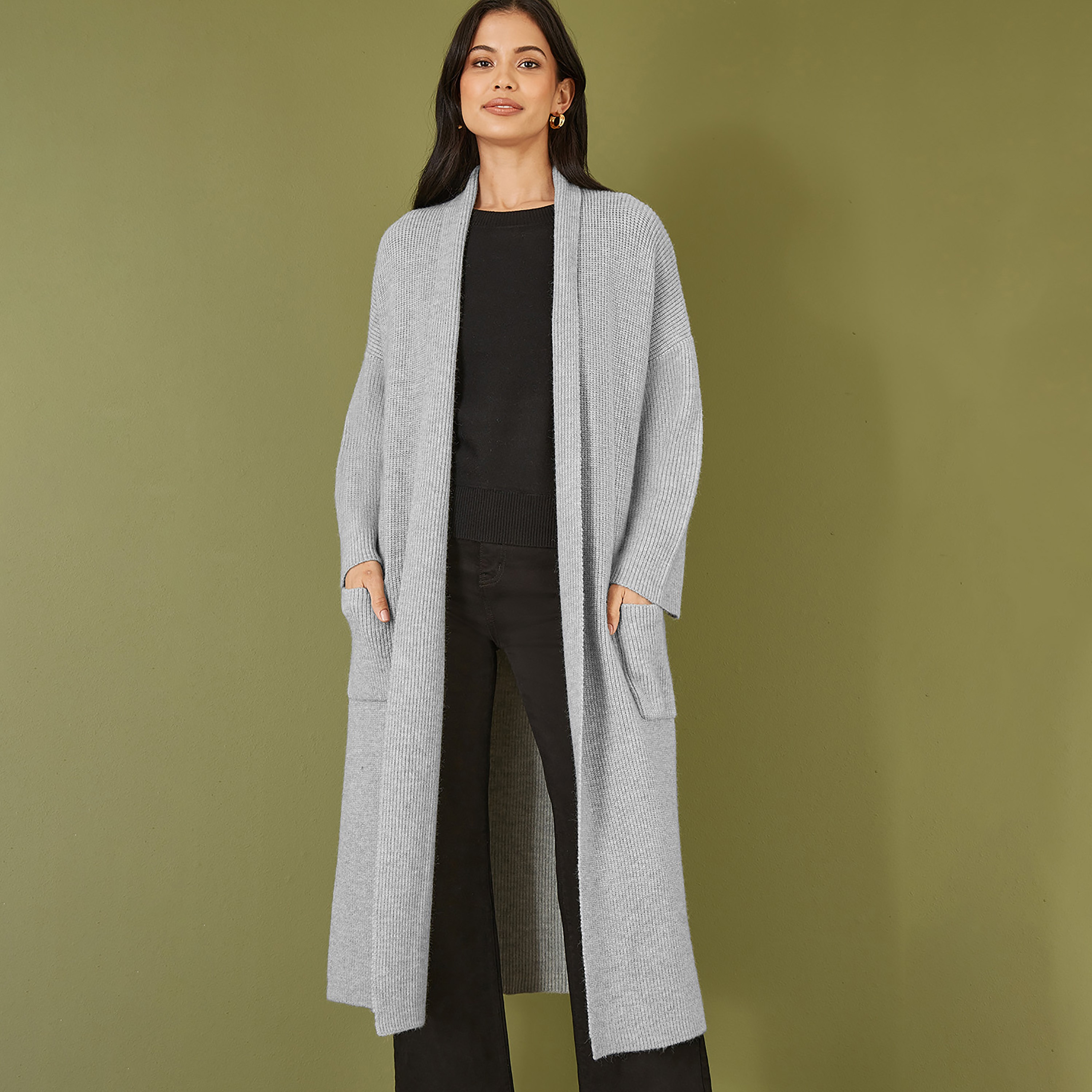 كارديجان نسائي طويل محبوك مع جيوب من يامي-women-clothing-cardigansandjumpers-cardigans-image-4