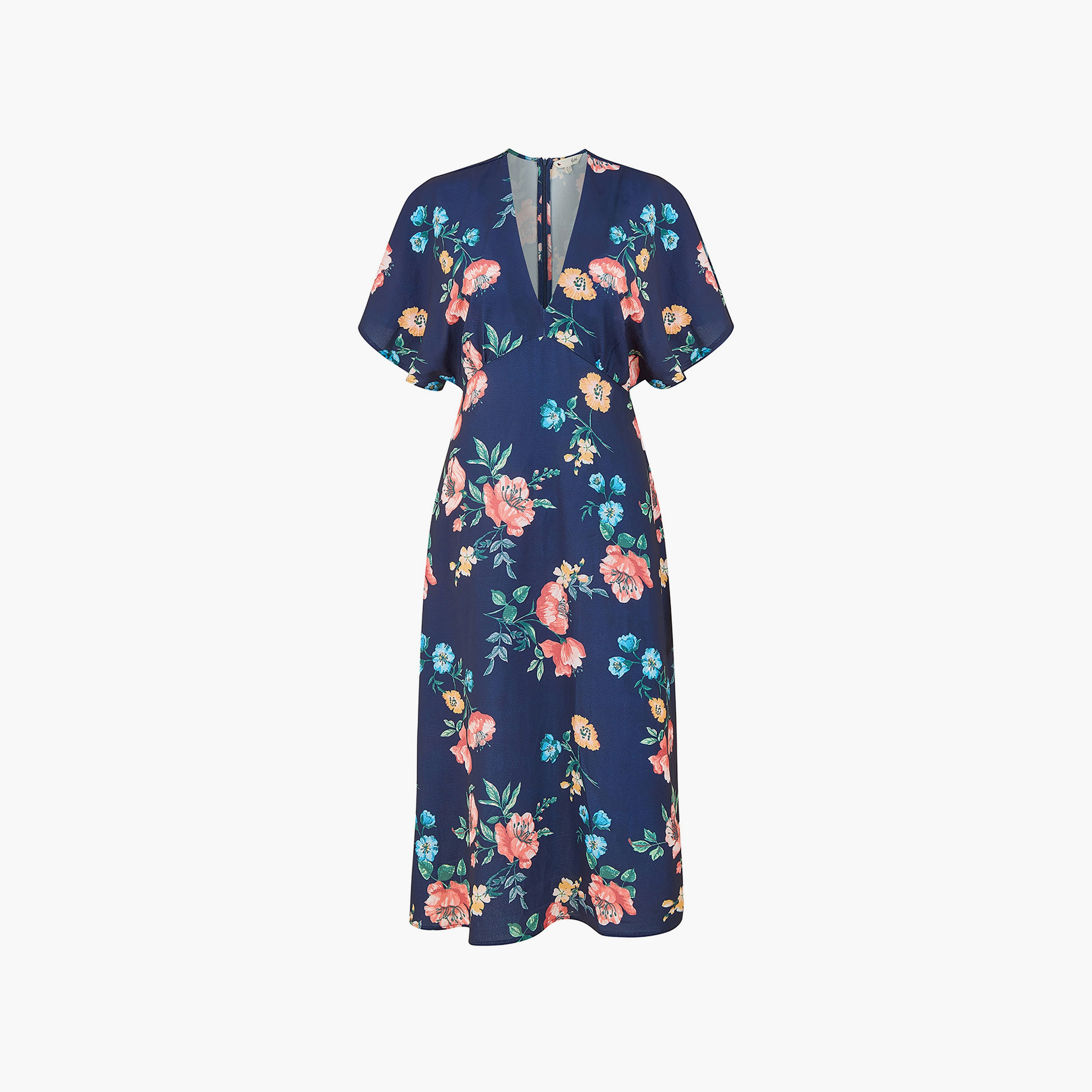 فستان كيمونو نسائي متوسط الطول بطبعة زهور من يامي-women-clothing-dresses-image-5