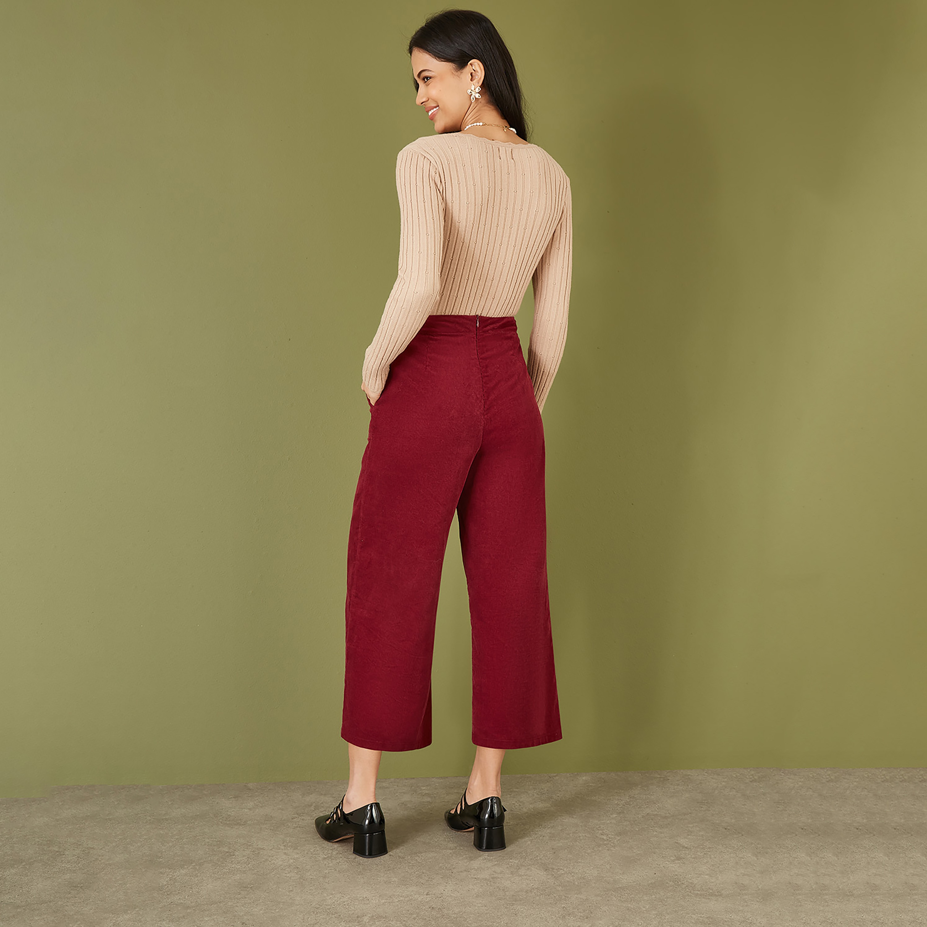 كارديجان الشوفان الضيق بأزرار للنساء من يامي-women-clothing-cardigansandjumpers-cardigans-image-3
