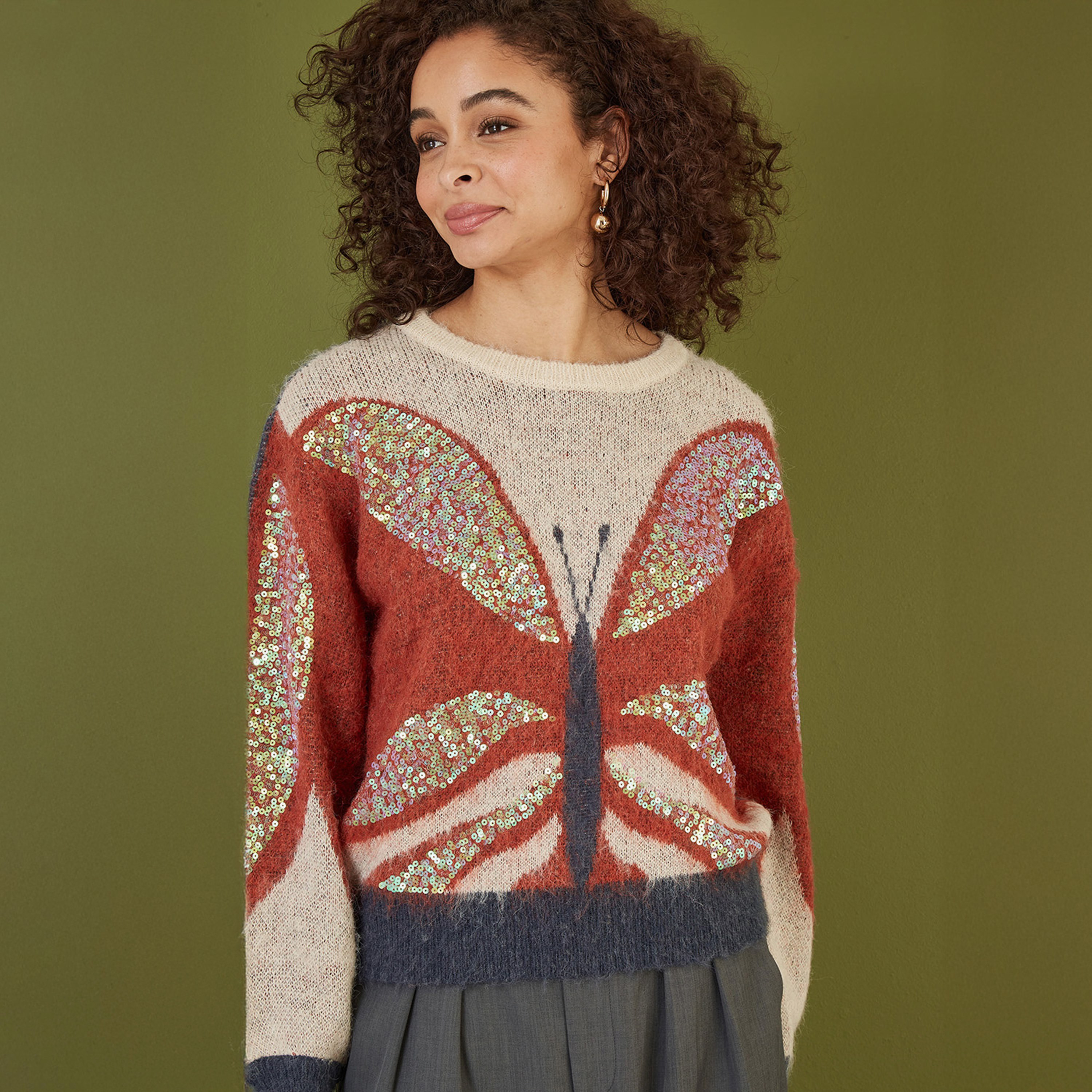 جامبر نسائي محبوك على شكل فراشة مع تفاصيل الترتر من يامي-women-winterwear-cardigansandjumpers-jumpers-image-4