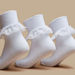 Juniors Ruffle Detail Crew Length Socks - Set of 3-Girl%27s Socks & Tights-thumbnailMobile-1
