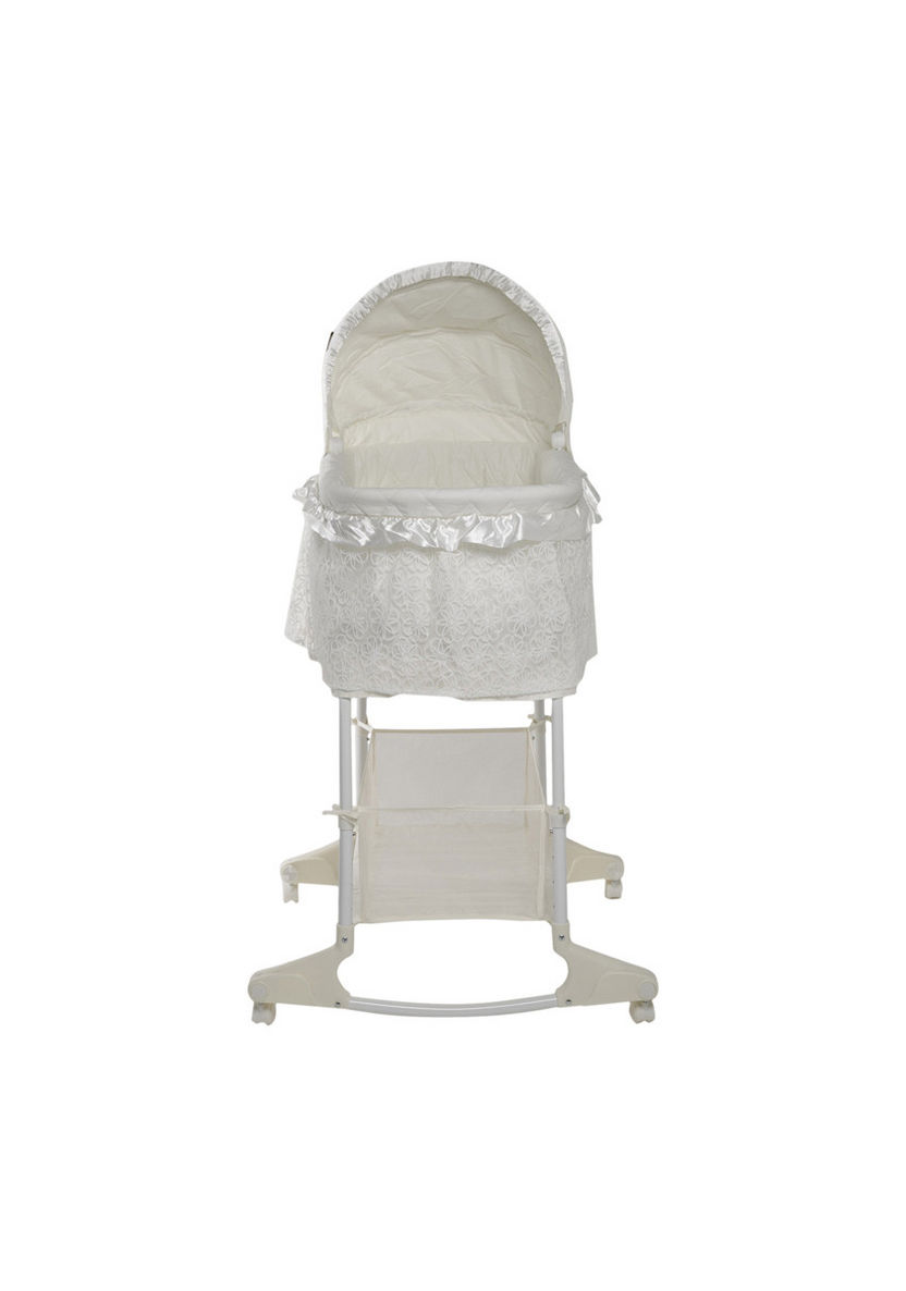 Giggles Toby Lace Bassinet-Baby Bedding-image-0