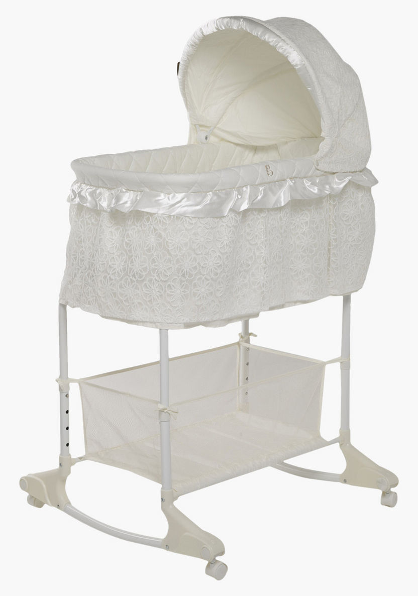 Giggles Toby Lace Bassinet-Baby Bedding-image-1