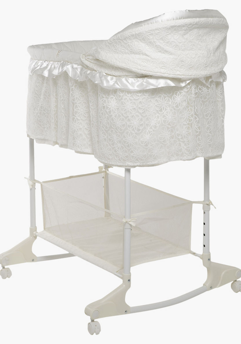 Giggles Toby Lace Bassinet-Baby Bedding-image-4