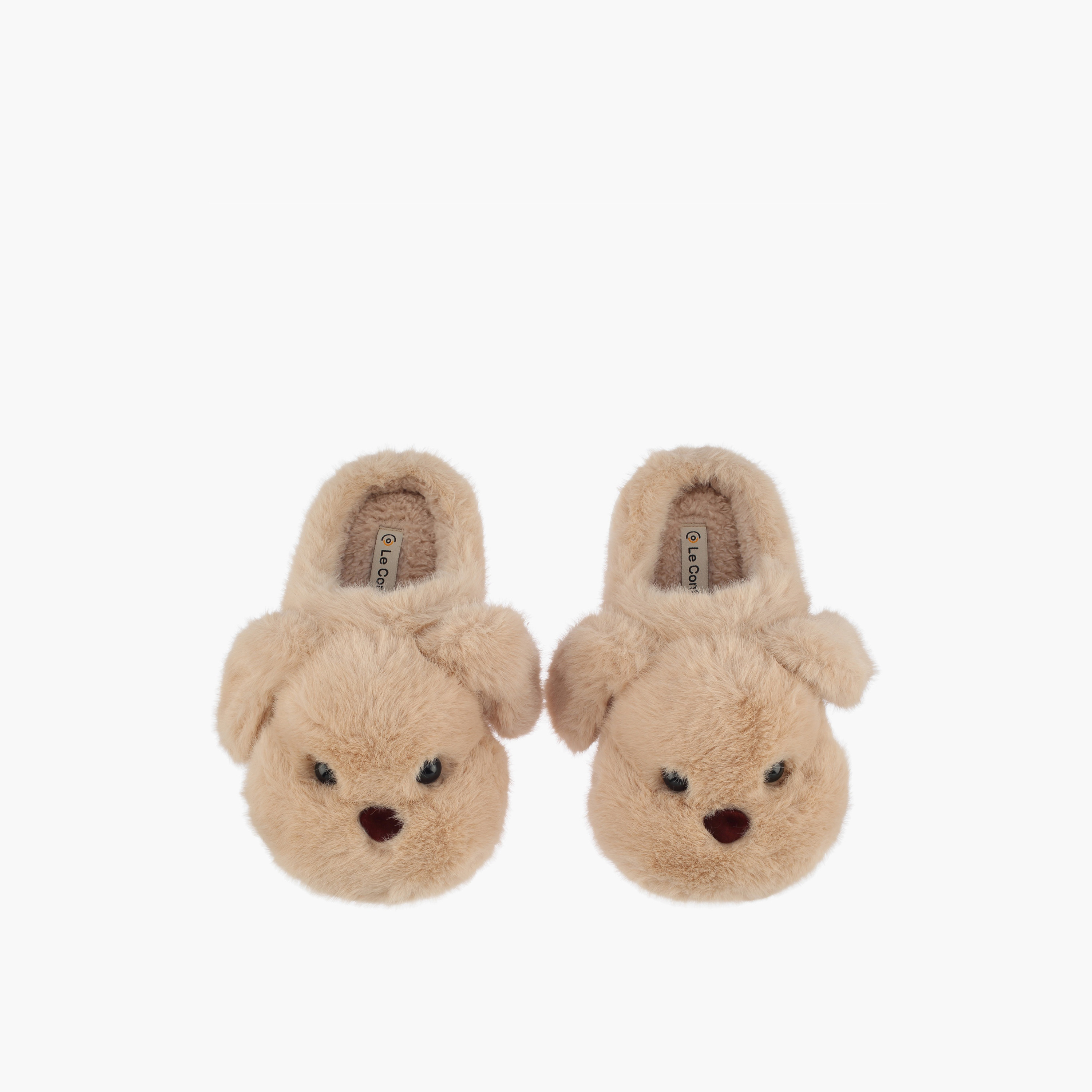 شبشب غرف نوم مخملي بتصميم أرنب للنساء من لو كونفورت-women-shoes-bedroomslippers-image-1