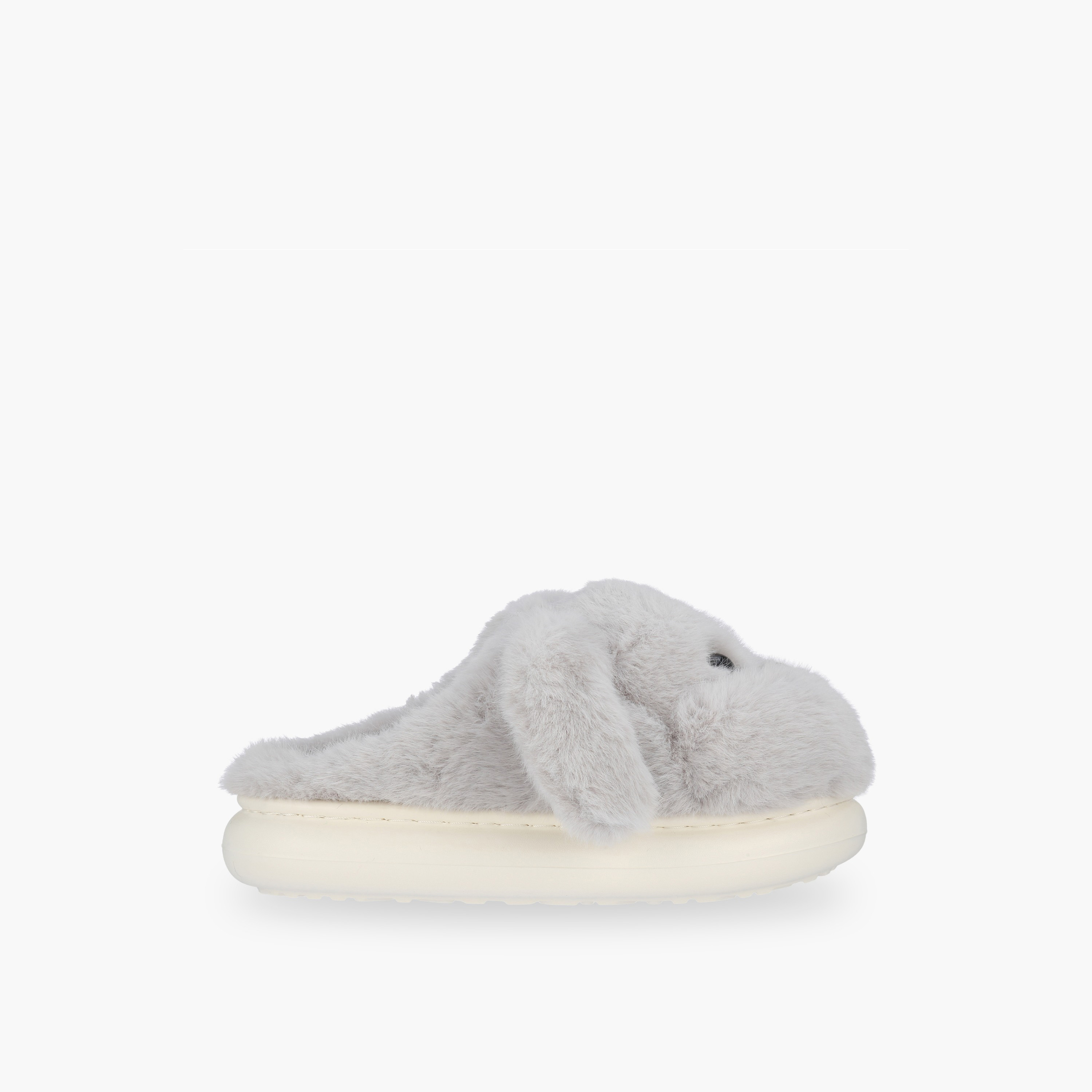 شبشب غرف نوم مخملي بتصميم أرنب للنساء من لو كونفورت-women-shoes-bedroomslippers-image-2
