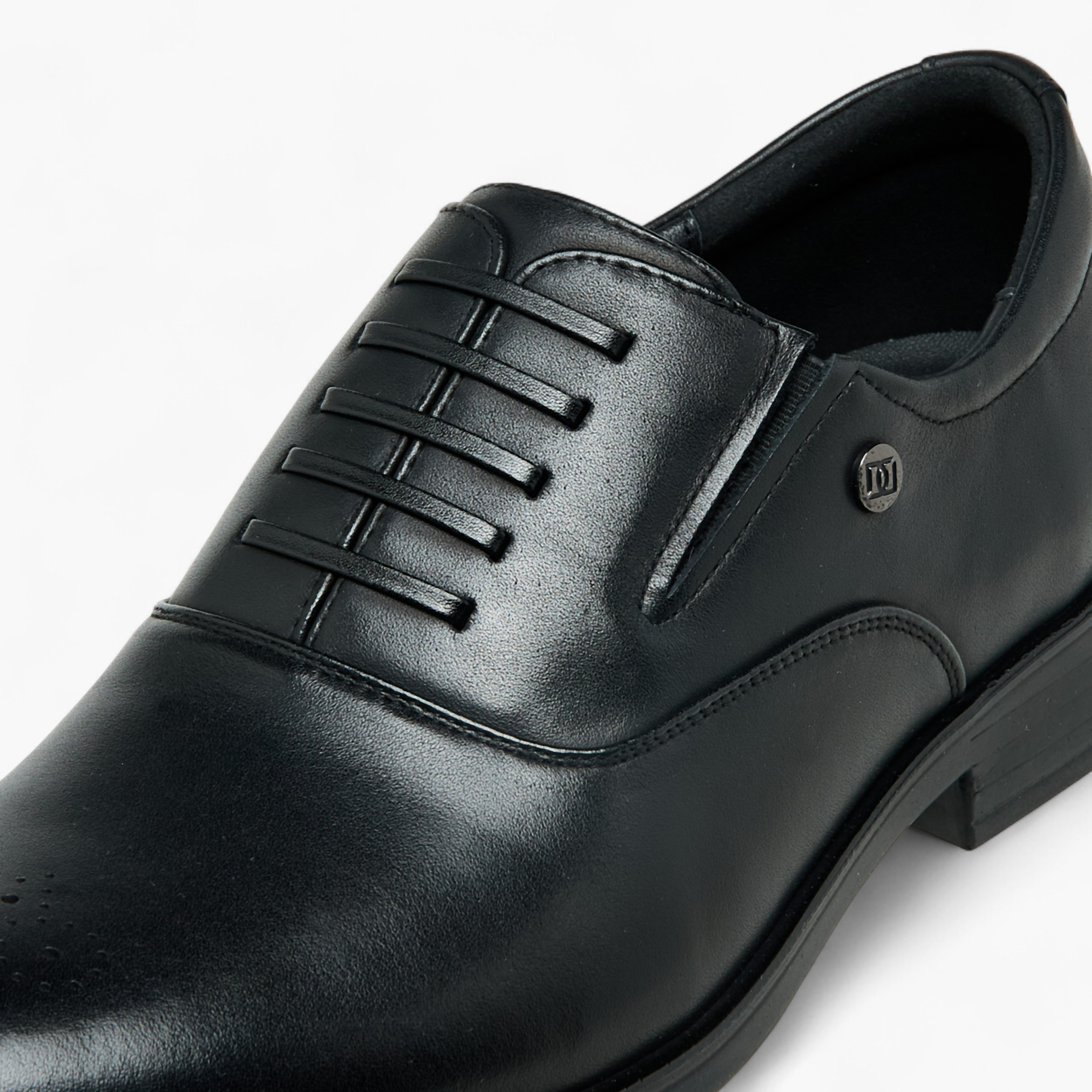 Duchini Men Genuine Leather Slip-On Oxford Shoes-men-shoes-formalshoes-image-4