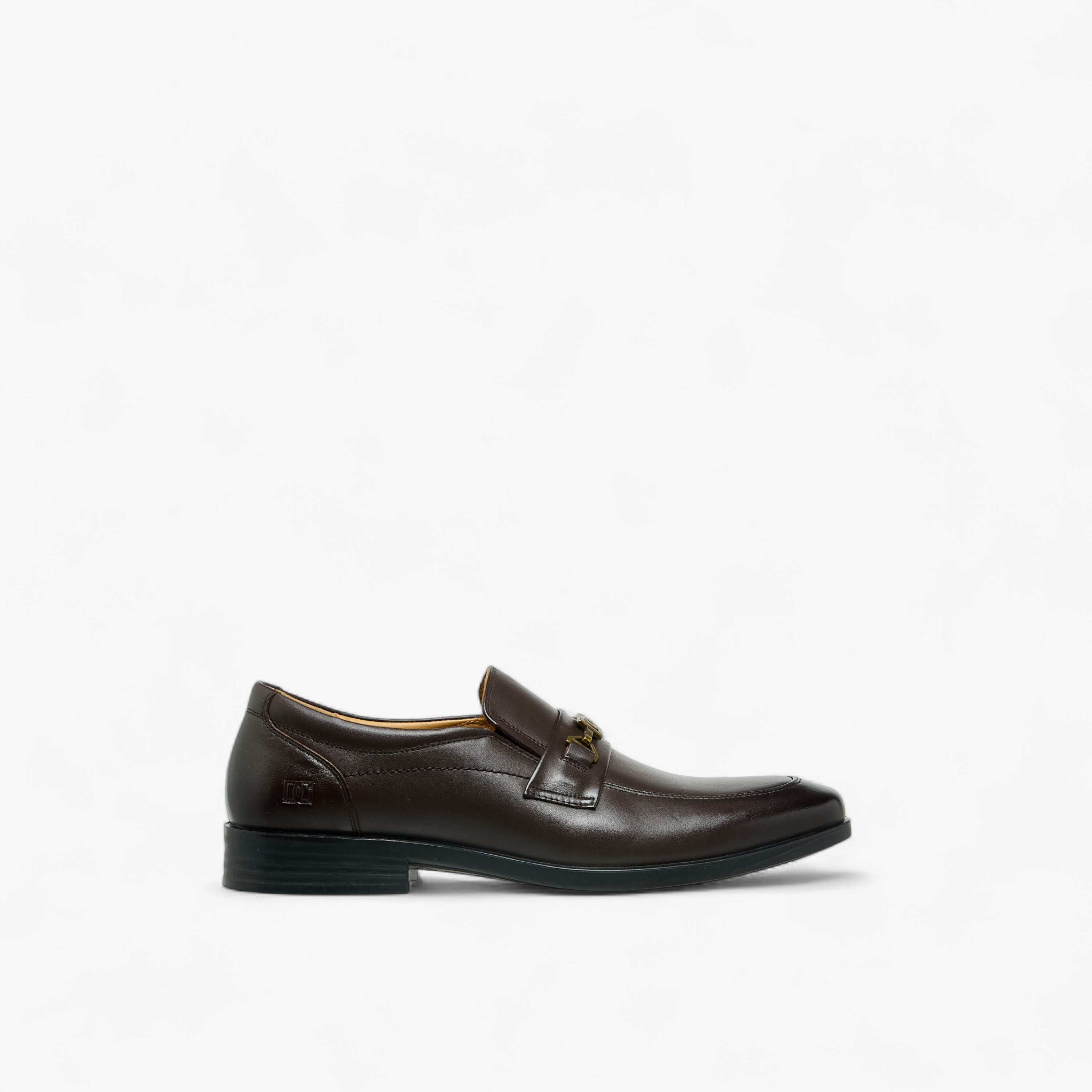 Duchini Men Metal Accent Genuine Leather Loafers-men-shoes-loafersandmoccasins-image-3