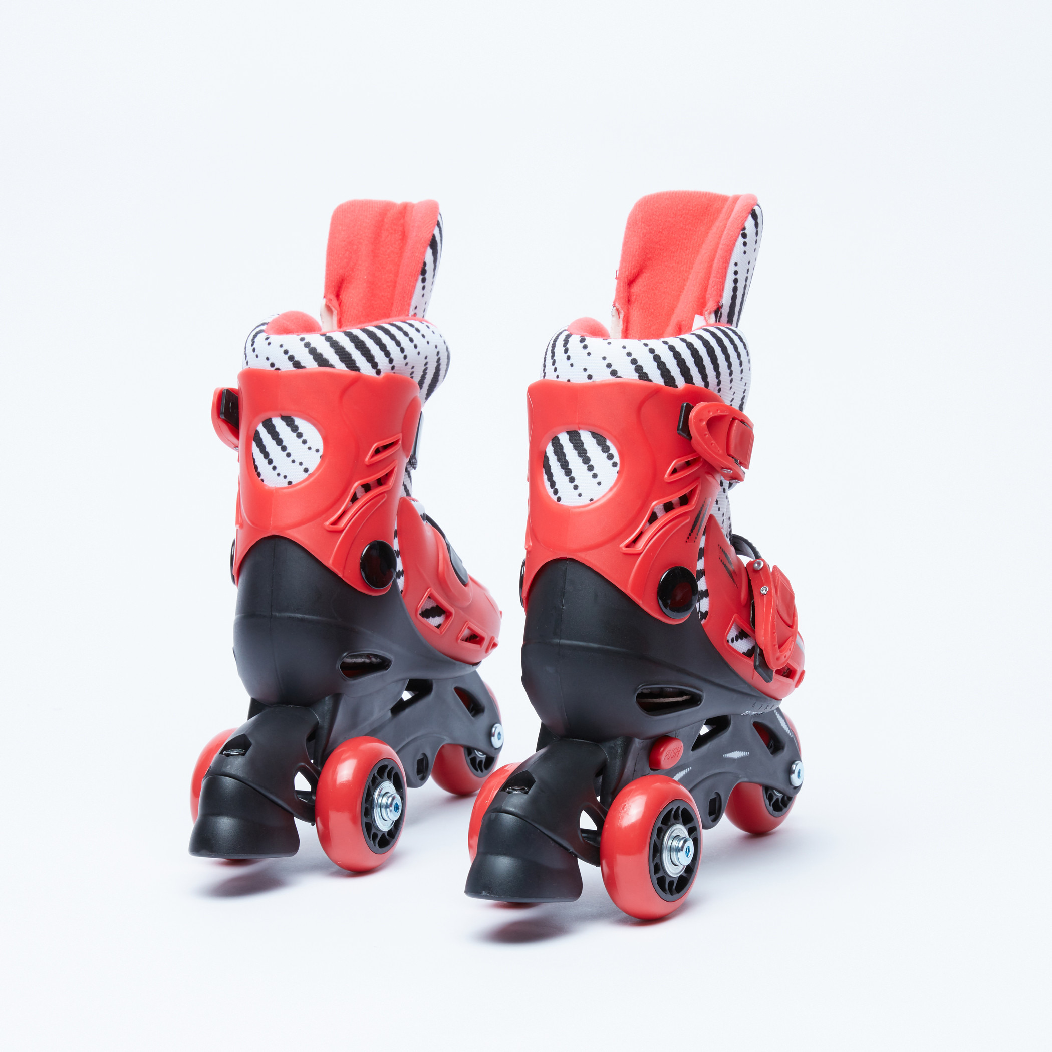 طقم زلاجات قابلة للتعديل بثلاث عجلات ومعدات الحماية من جونيورز.-toys-outdoor-sports-image-3