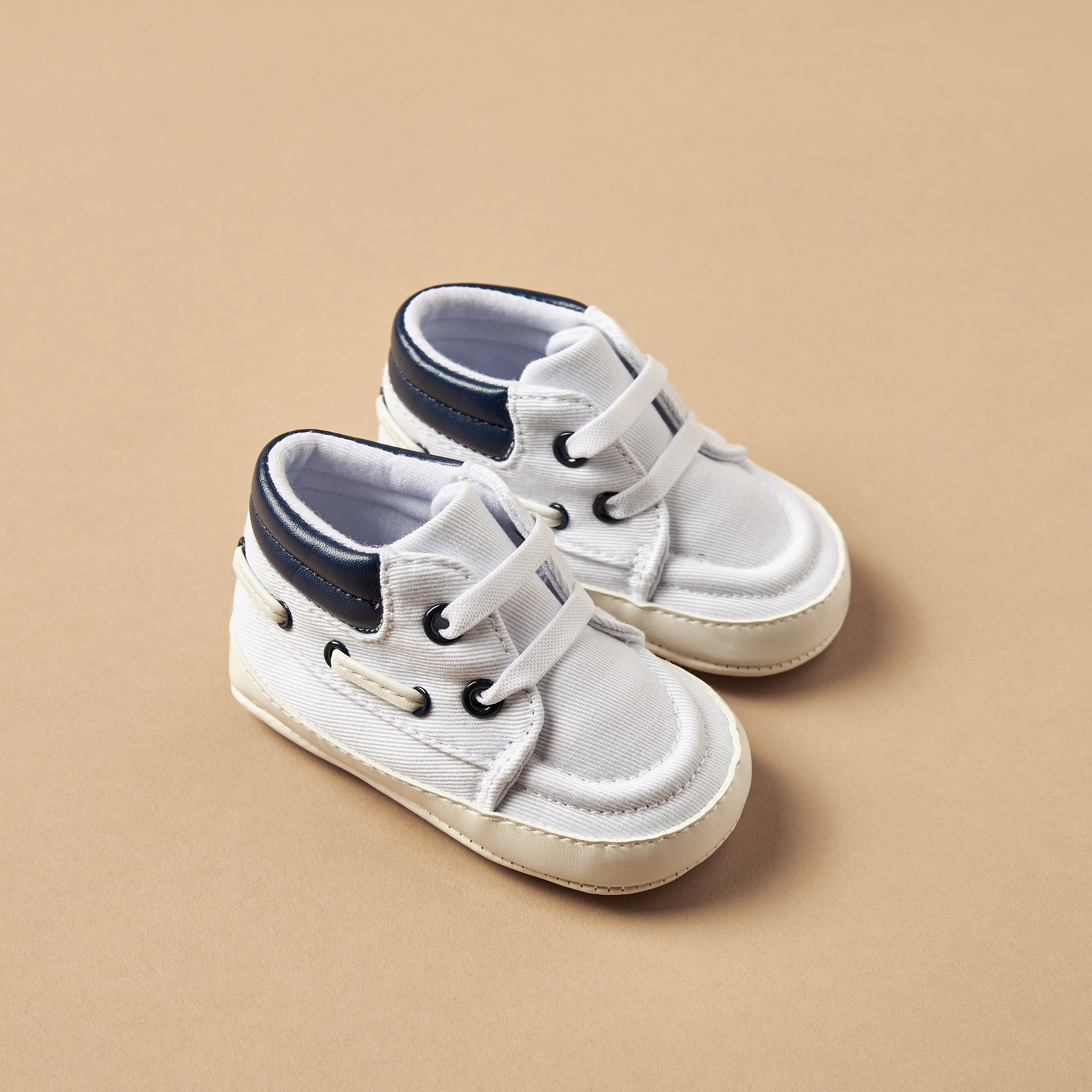 Giggles Solid Booties-baby-boys-shoes-booties-image-2