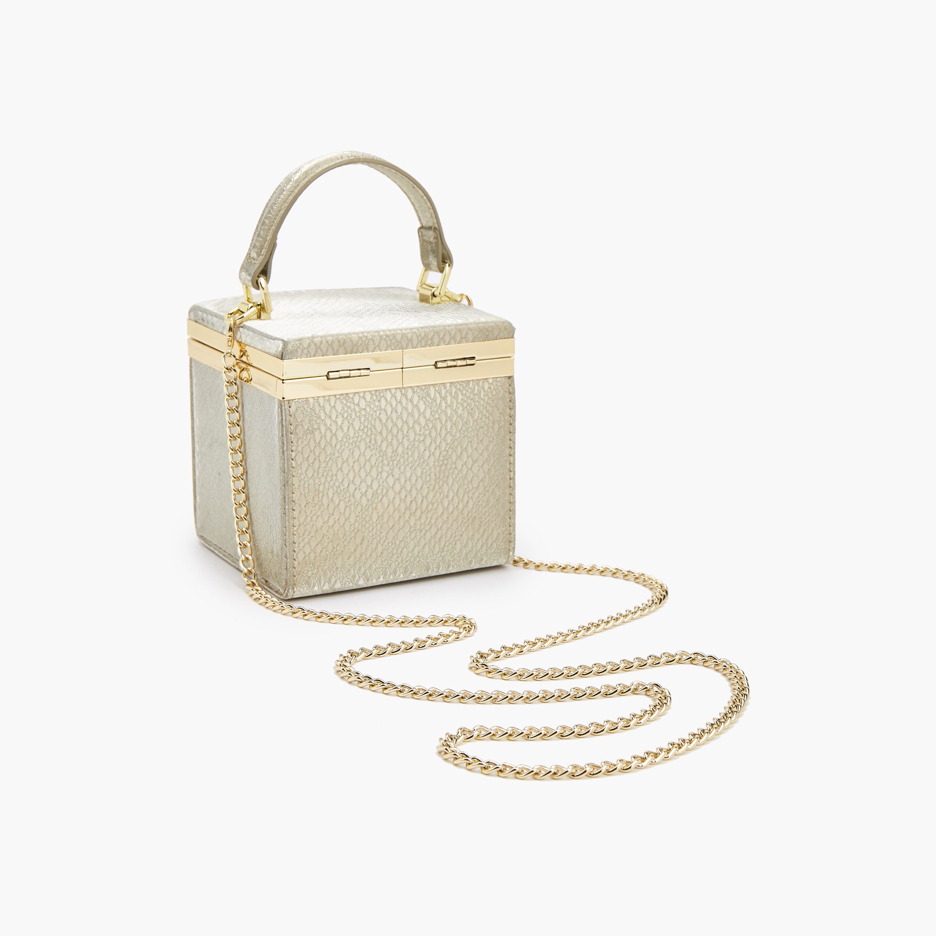 شنطة كروس بودي بارزة الملمس بحزام سلسلة من فلورا بيلا-women-bagsandwallets-handbags-image-5