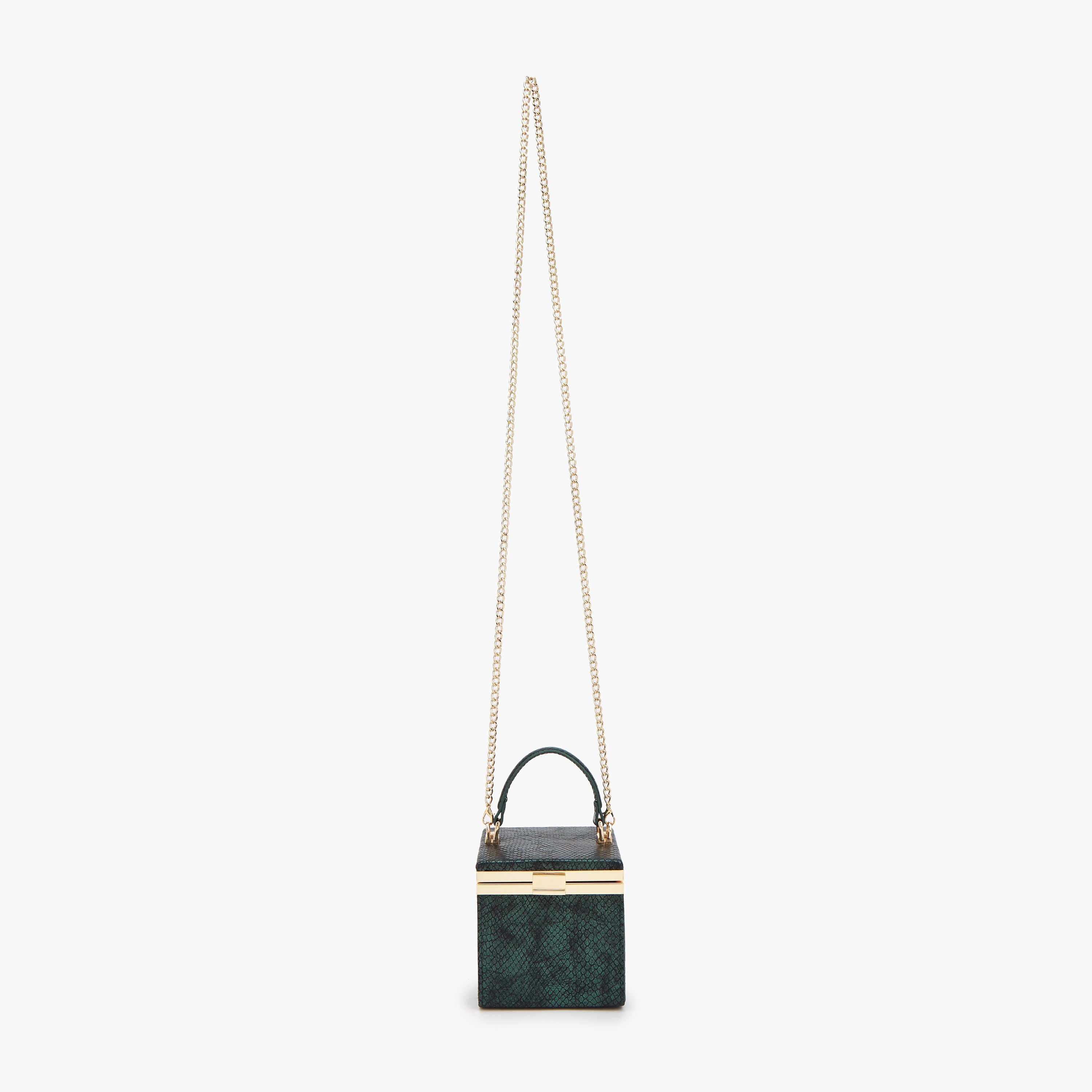 شنطة كروس بودي بارزة الملمس بحزام سلسلة قابل للفصل من فلورا بيلا-women-bagsandwallets-handbags-image-2