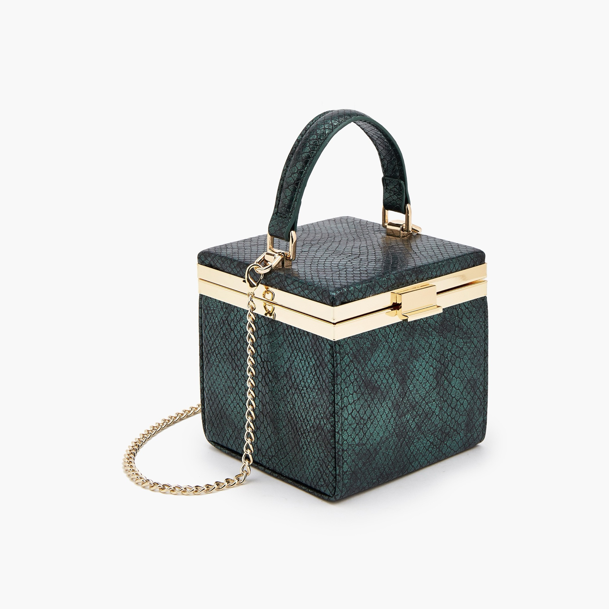 شنطة كروس بودي بارزة الملمس بحزام سلسلة قابل للفصل من فلورا بيلا-women-bagsandwallets-handbags-image-3