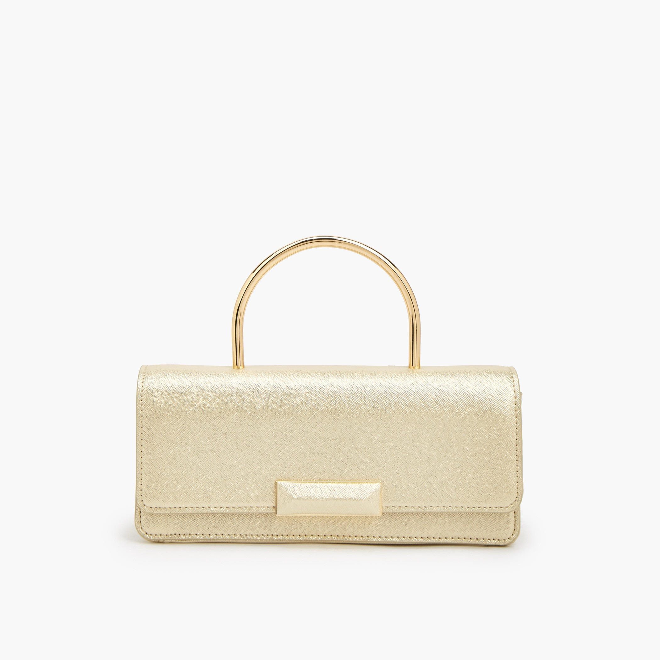 شنطة كلاتش بارزة الملمس بحزام سلسلة قابل للفصل من فلورا بيلا-women-bagsandwallets-handbags-image-1