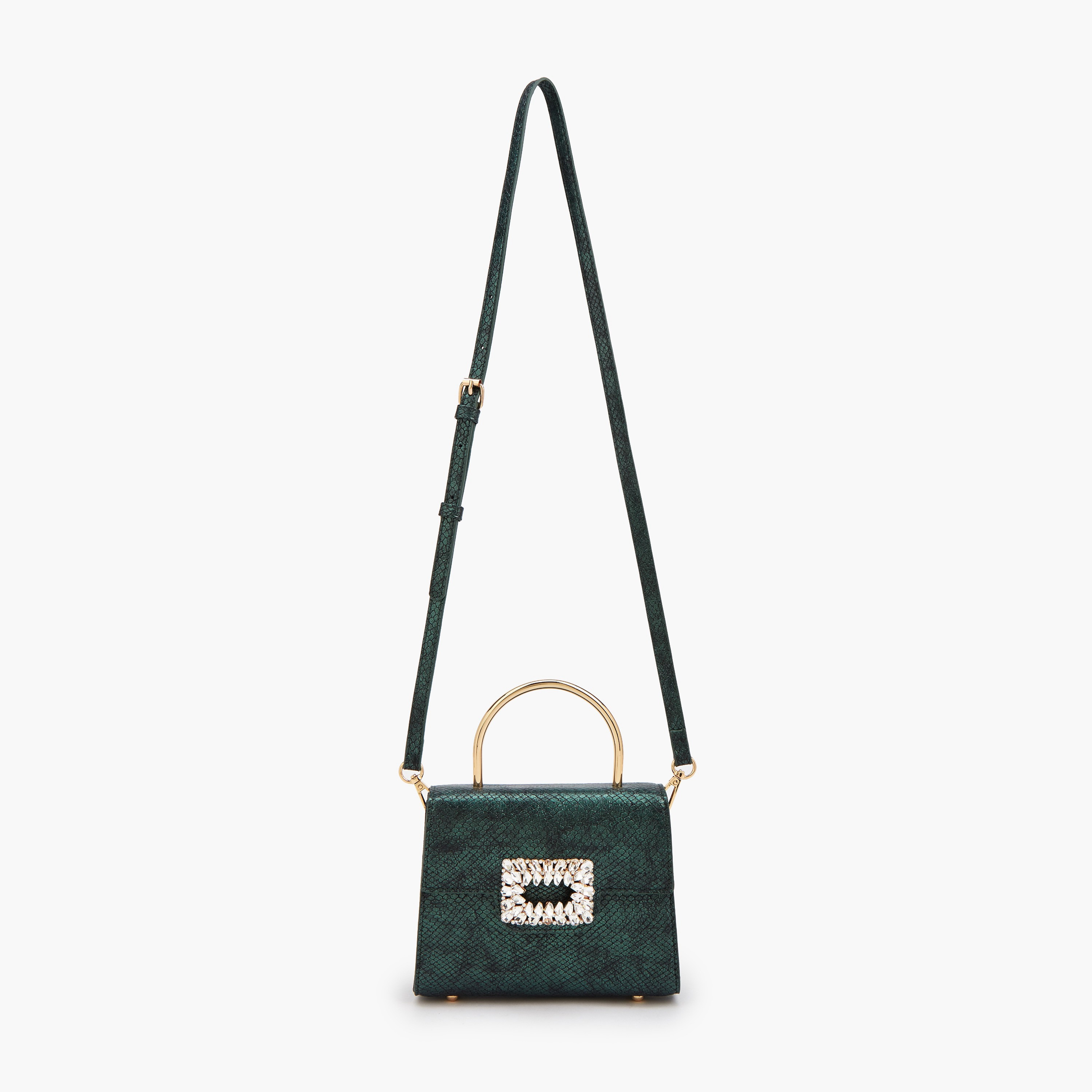 شنطة كروس بودي مزينة بإبزيم وحزام قابل للفصل من فلورا بيلا-women-bagsandwallets-handbags-image-3