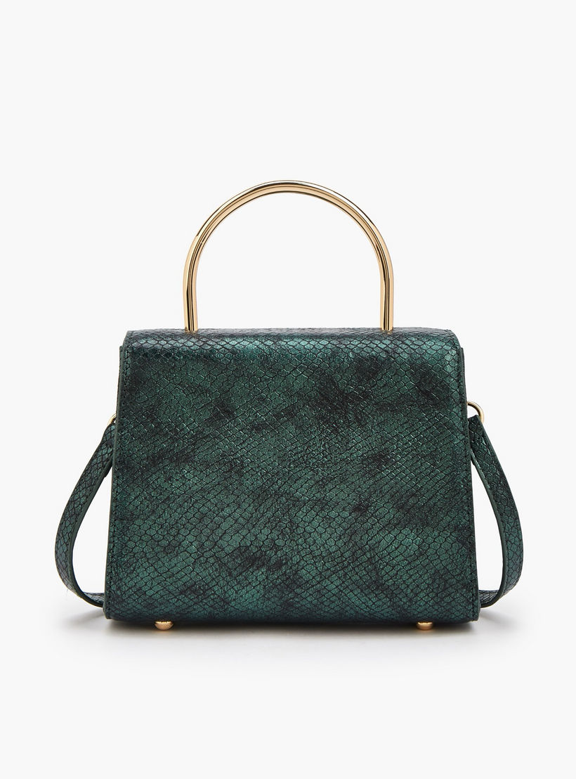 شنطة كروس بودي مزينة بإبزيم وحزام قابل للفصل من فلورا بيلا-women-bagsandwallets-handbags-image-6
