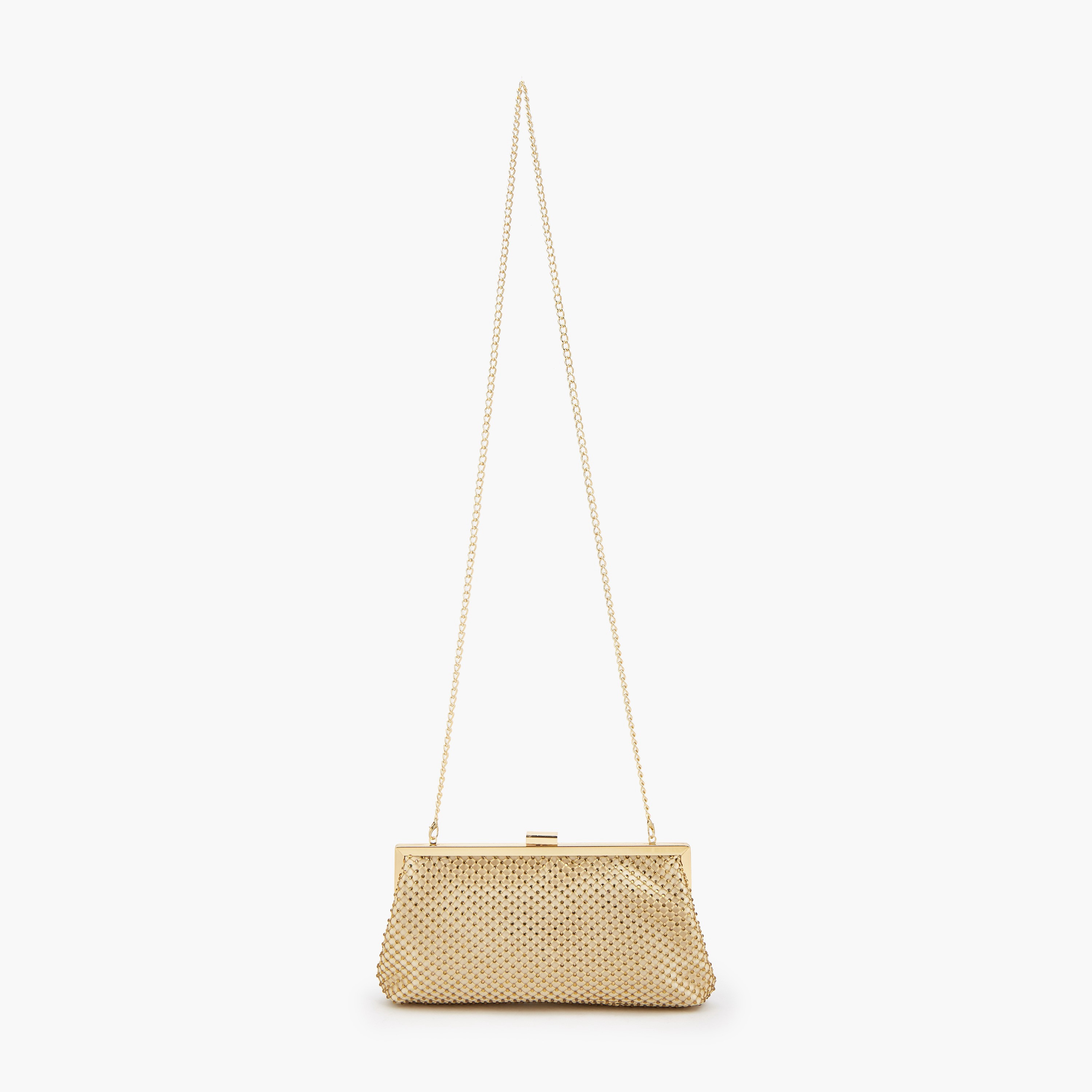 Flora Bella Embellished Clutch with Chain Strap-women-bagsandwallets-handbags-image-2