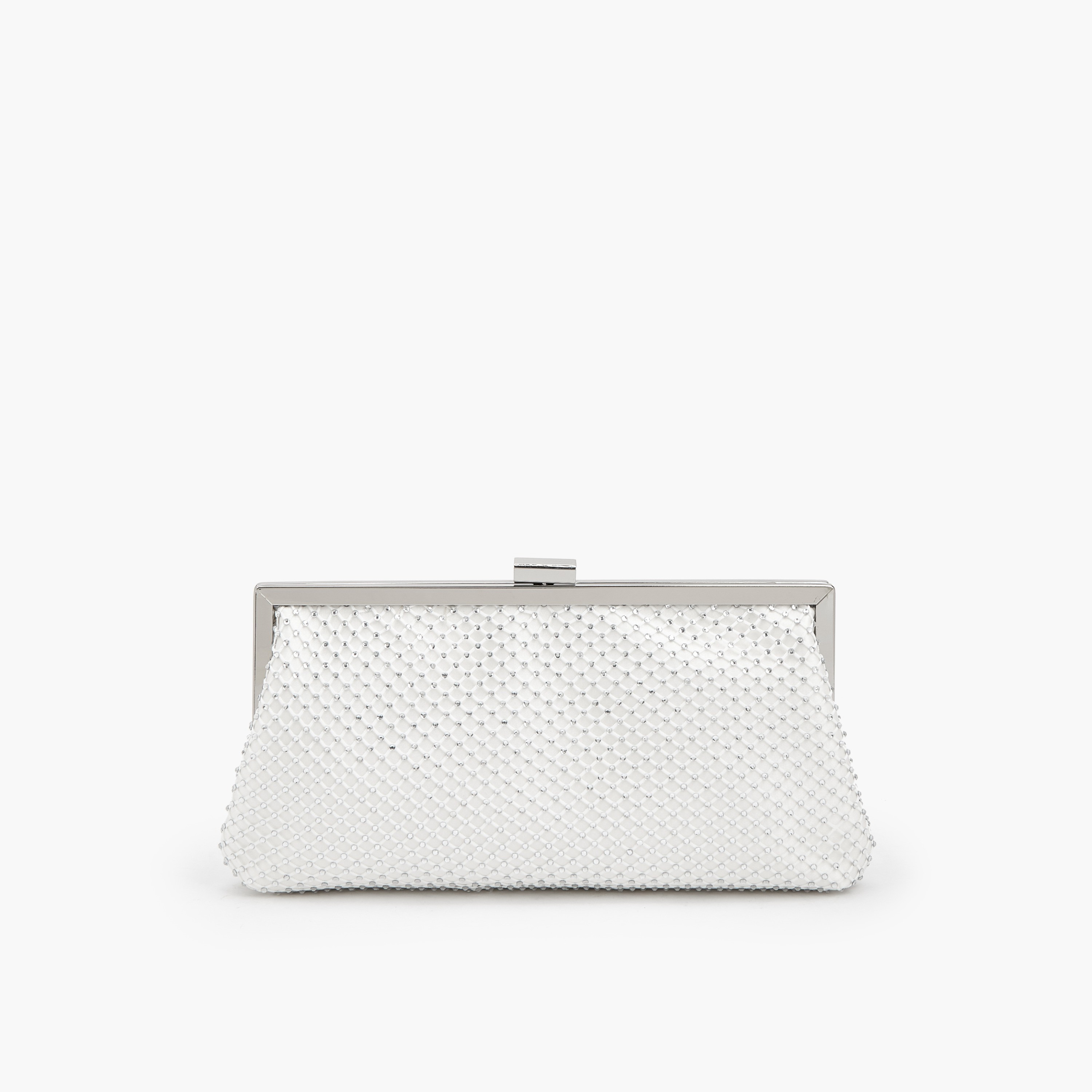 شنطة كلاتش مزينة بزر إغلاق وحزام سلسلة من فلورا بيلا-women-bagsandwallets-handbags-image-1